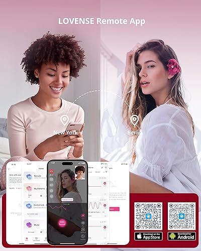 Miniatura 2 de LOVENSE Exomoon Mini bala vibrador Bluetooth Secret Lipstick Vibrador, pezón impermeable, masajeador de clítoris y punto G para mujeres, pequeño