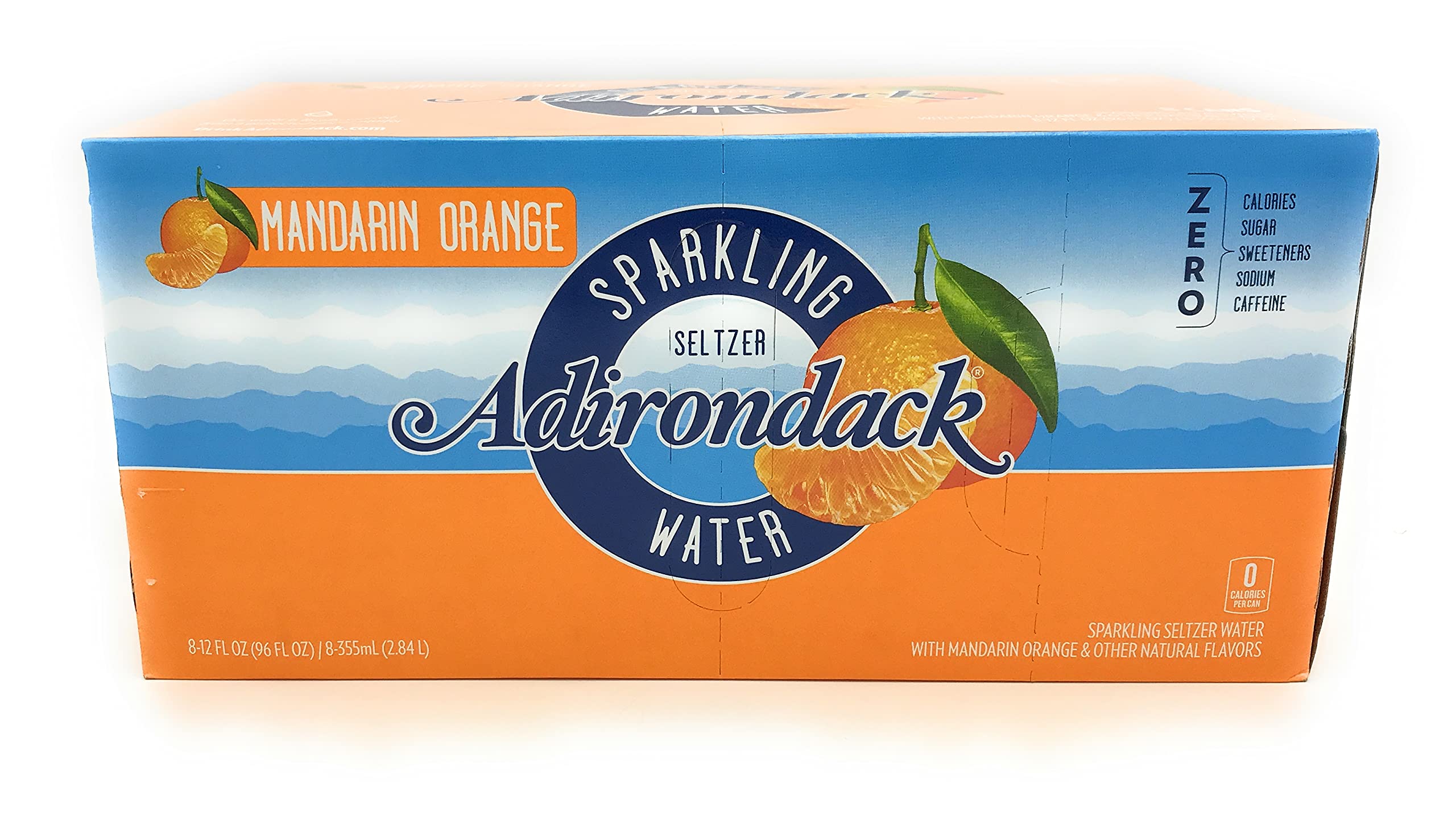 Amazon.com: Adirondack Beverages, Water Seltzer Mandarin Orange, 8
