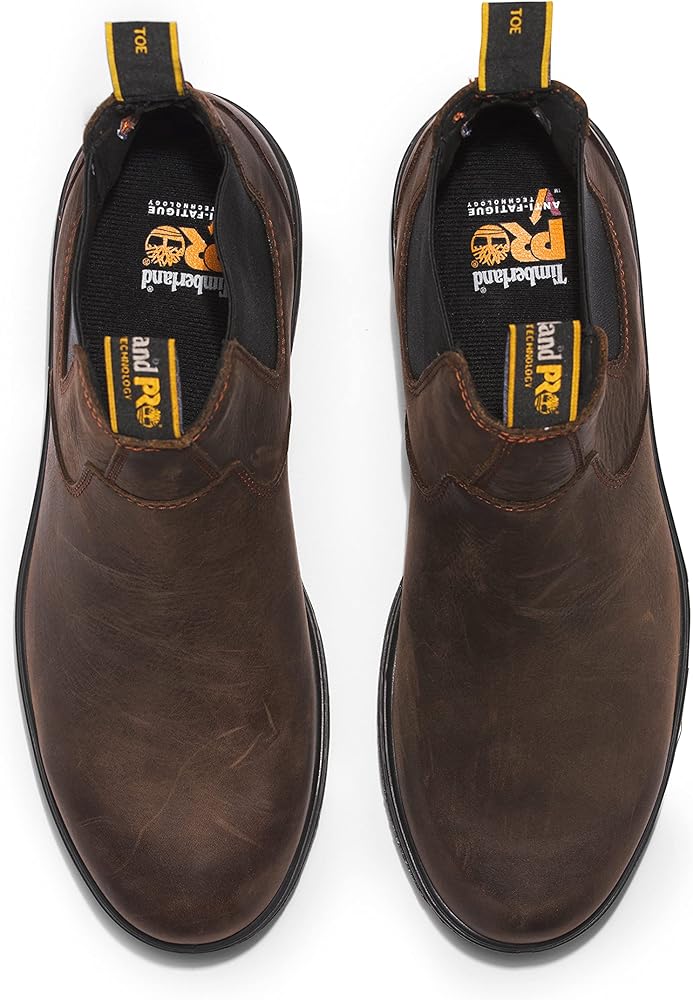 men's nashoba soft toe chelsea work boots