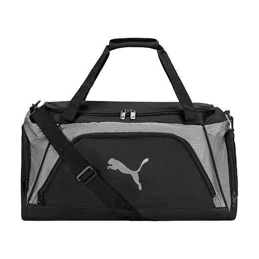 PUMA Bolsa esportiva Evercat Accelerator, ferro fundido/preta, Ferro fundido/preto, Bolsa esportiva Evercat Accelerator