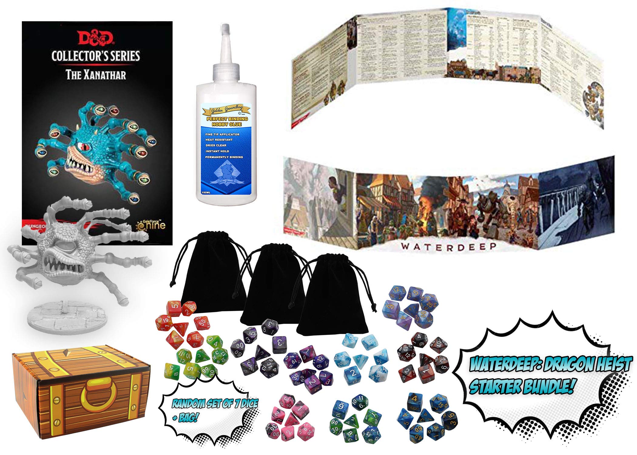 Buy Dungeons &amp; Dragons Waterdeep: Dragon Heist Starter Campaign Bundle ...