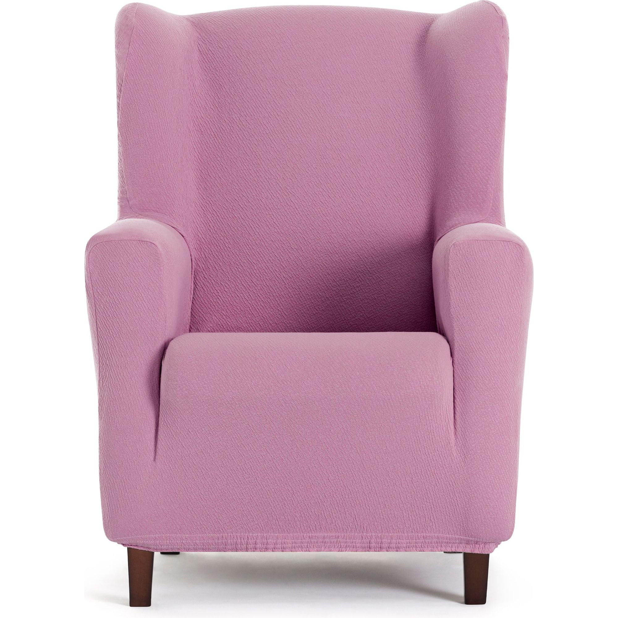 ECOMMERC3 | Bi-elastic Breathable Non-Slip Fit Earmuff Armchair Cover – Full Protection Against Wear, Easy to Put on and Take Off, Pink