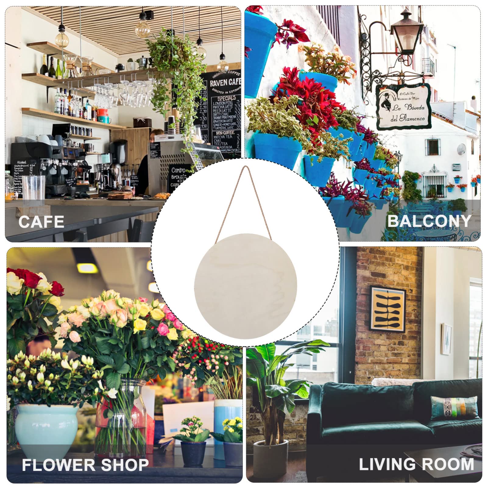 Tofficu 3 Sätze Hausnummer Neon Girlande Anhänger Ornamente Zahlen Led-leiste Plaketten Kleiderbügel Zeichen Glücklich Klingeln Makramee-fotowandbehang Wohnkultur Anlage Holz 2 Stück * 3