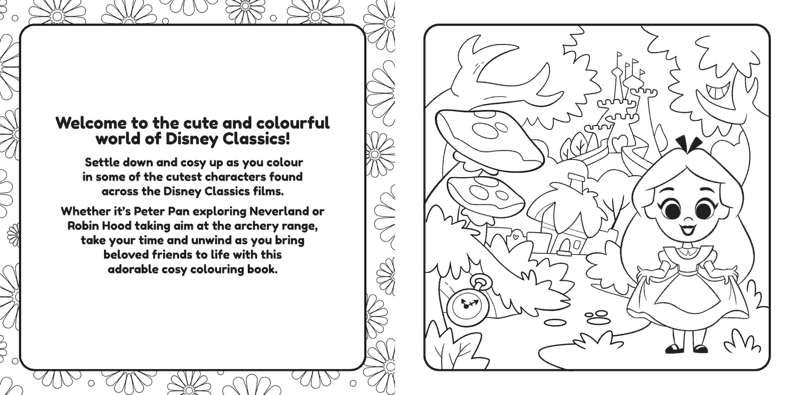 Disney Classics: Cosy Colouring
