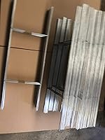 20-Pack 10x30 Inch Heavy Duty 9-Gauge Galvanized H-Frame Yard Sign Stakes - Made in USA for Corrugated Plastic Signs