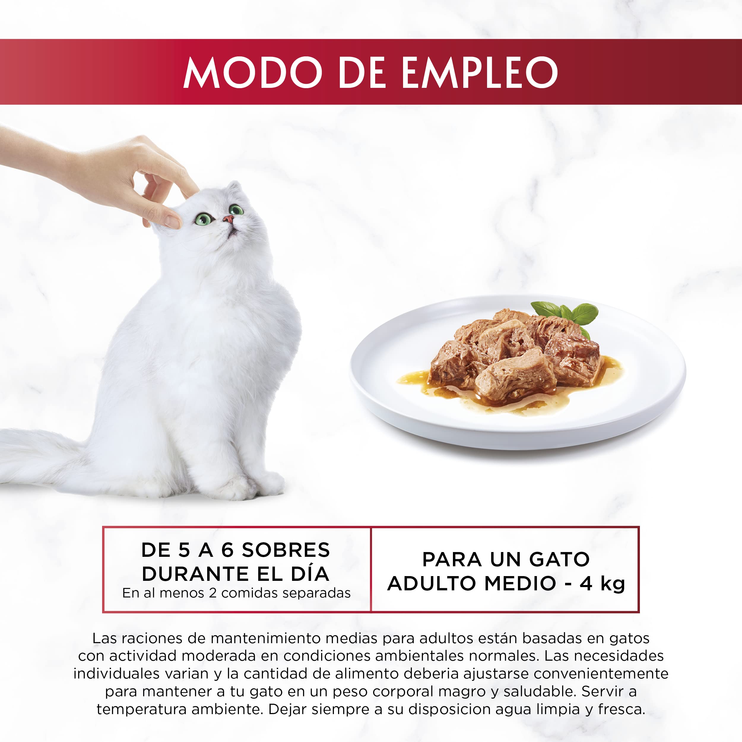 GOURMET Mon Petit, Comida Húmeda para Gato Adulto, Trocitos en Salsa, Surtido de Pavo, Pollo y Pato, 8 Packs de 6 Sobres de 50 g. (48 sobres)