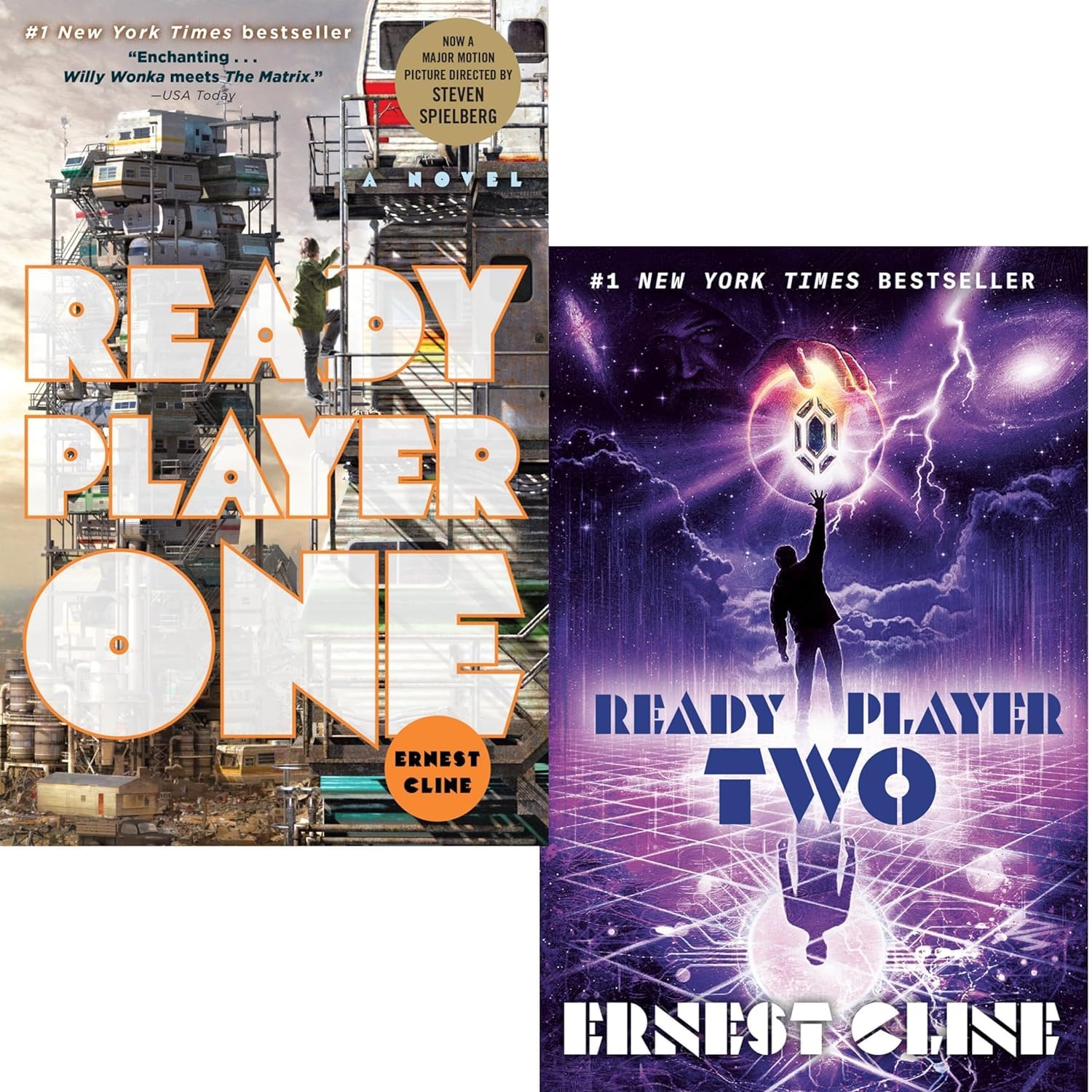 Ready Player One 2 Books Set by Ernest Cline