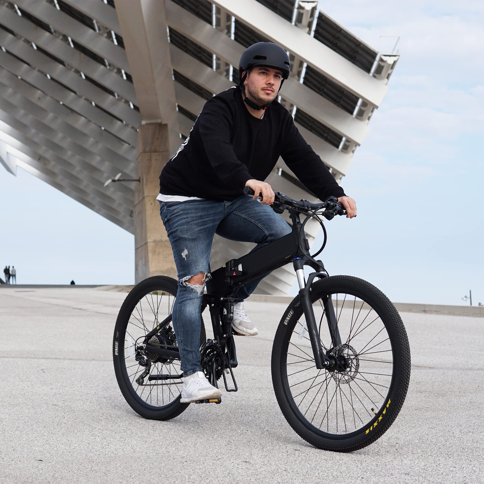 LEGEND EBIKES Etna, E Bike Mountainbike, Elektrofahrrad Herren und Damen, Fahrrad Batterie 25km/h, Elektrofahrräder 250W, E-Bike Klapprad 11 Gänge, Räder 27,5", Smartbike