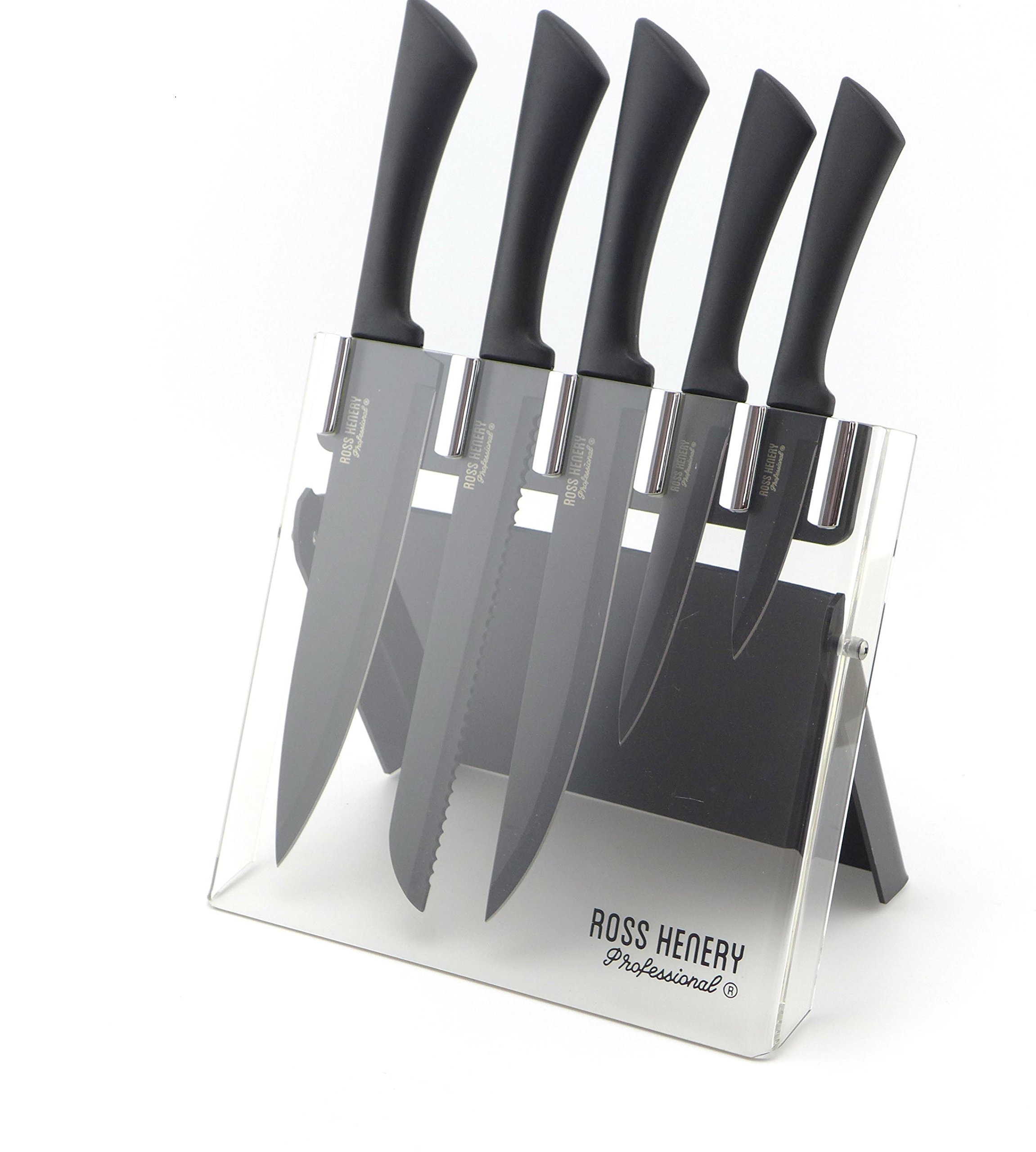Ross Henery Professional KS125A06B Knife Set, 18/8 Stainless Steel