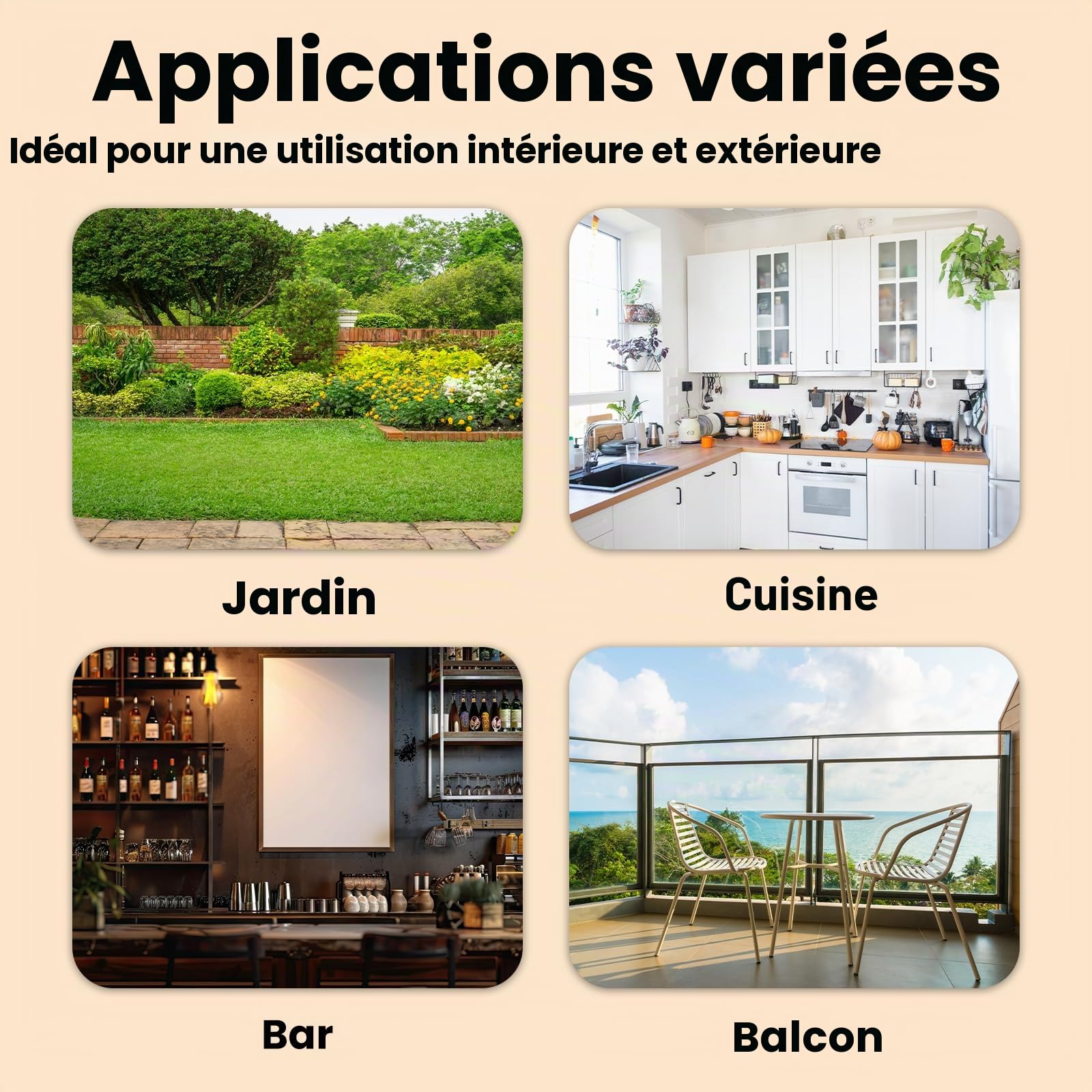vidaXL Lot de 2 Tabourets de Bar, Chaise de Pub, Siège de Terrasse, Meuble de Bistrot Jardin Patio Extérieur, Bois d'Acacia Massif