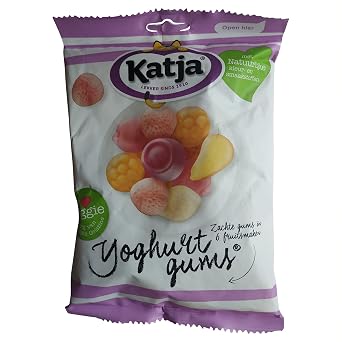 Katja/ Katjes Yoghurt Gums Bag of 12.3 oz 350 grams [PACK OF 1]
