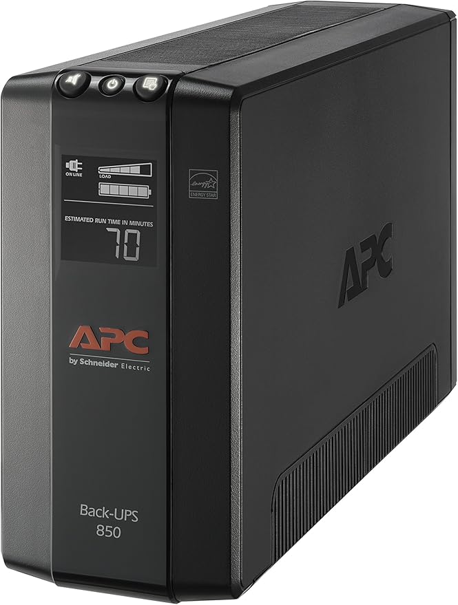 APC Battery Backup Surge Protector, BX850M Backup Battery Power Supply