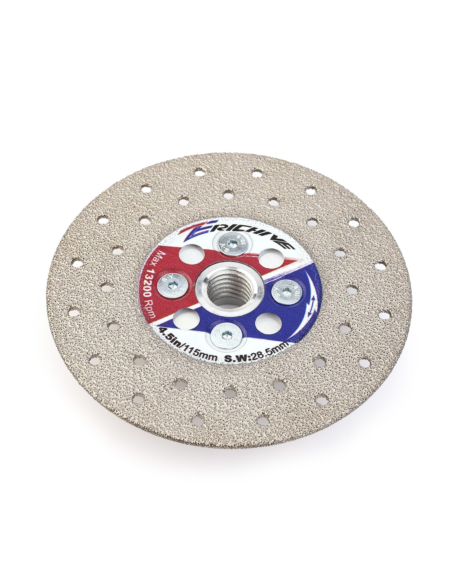 Vacuum Brazed Diamond Cutting Grinding Discs 115mm X M14 for Grinding Beveling Shaping Rounding Granite Porcelain,Tile,Stone