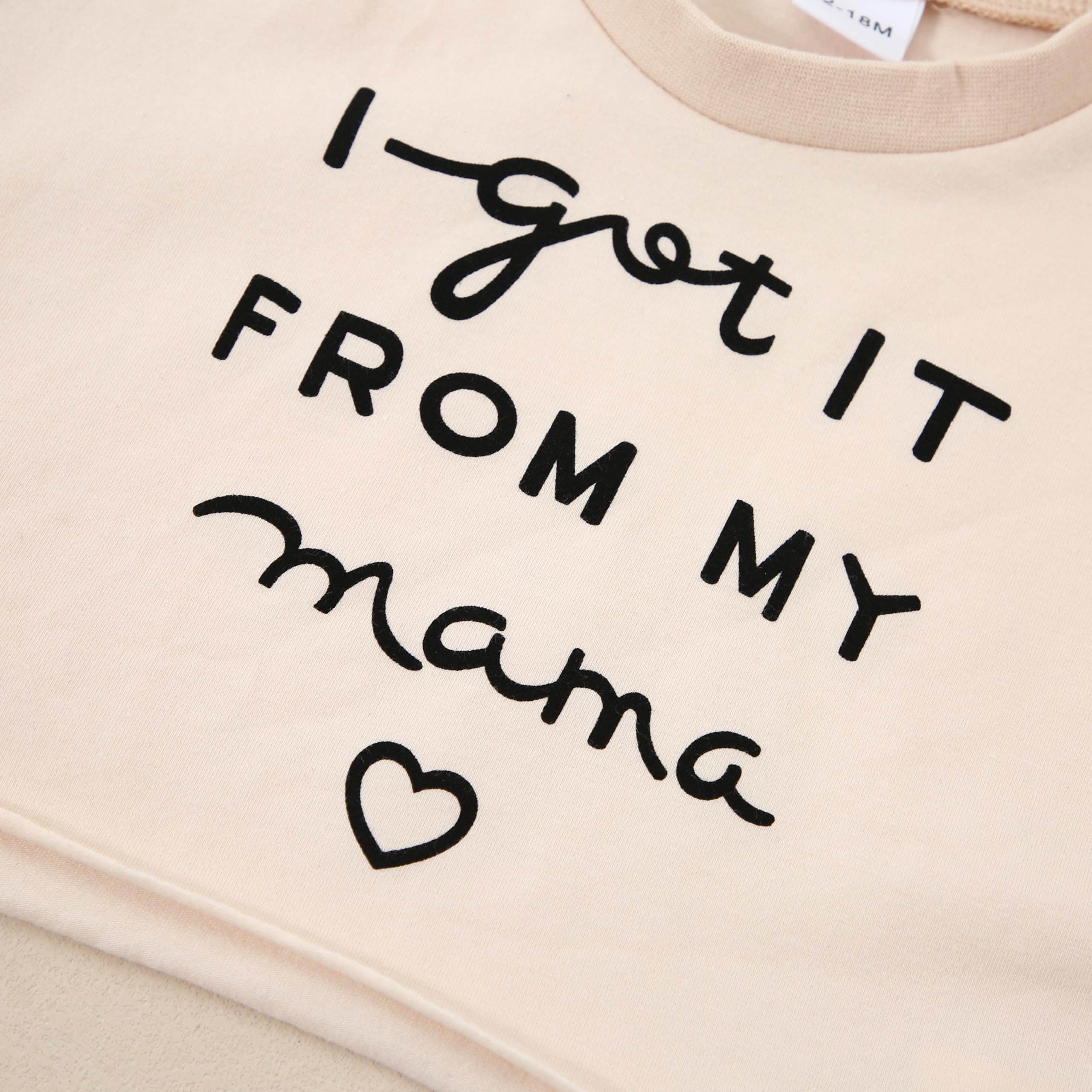 YALLET Ropa de verano para niñas pequeñas, camiseta de manga corta y pantalones cortos, ropa de bebé linda 1-5T