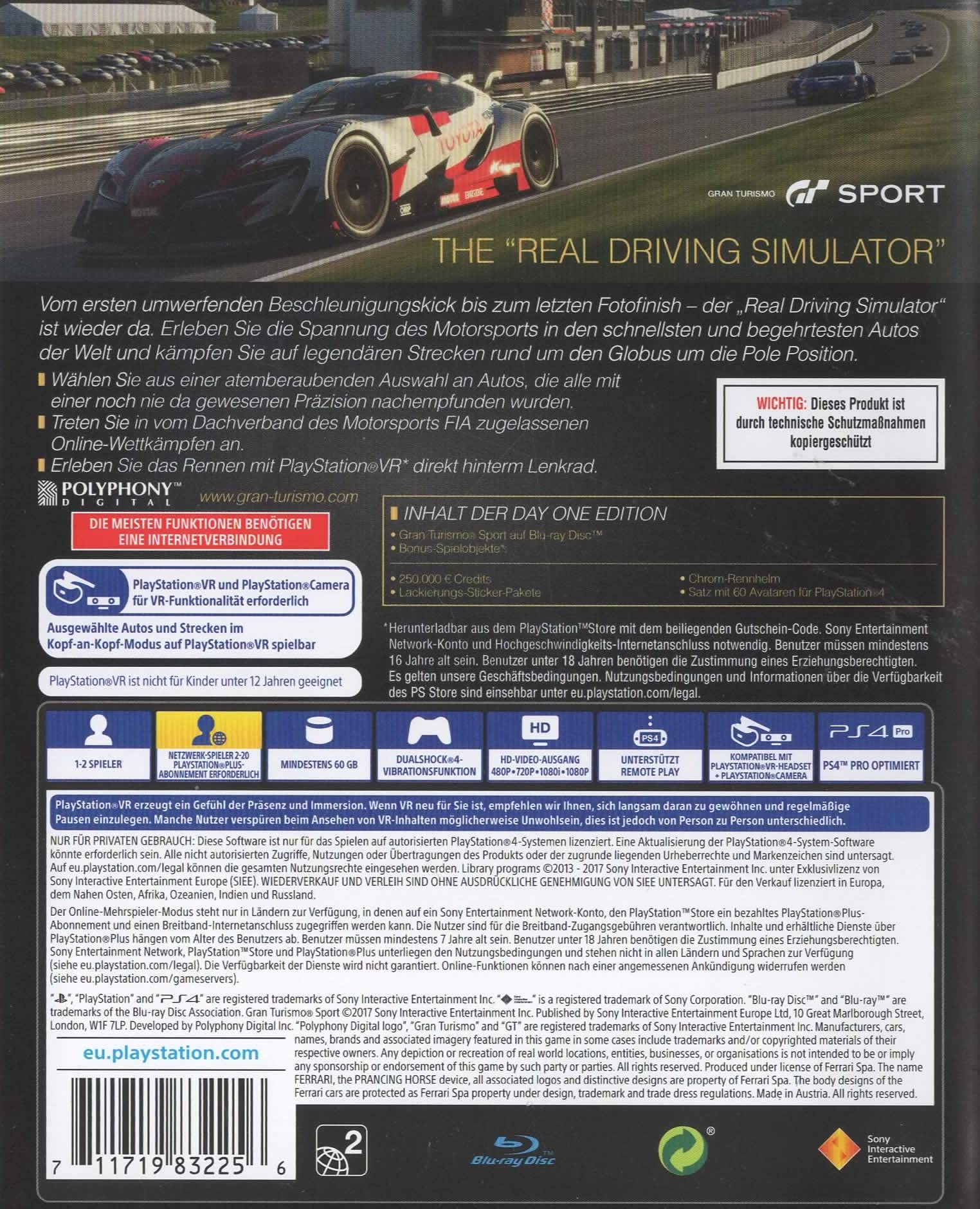 Gran Turismo Sport (Day One Edition)