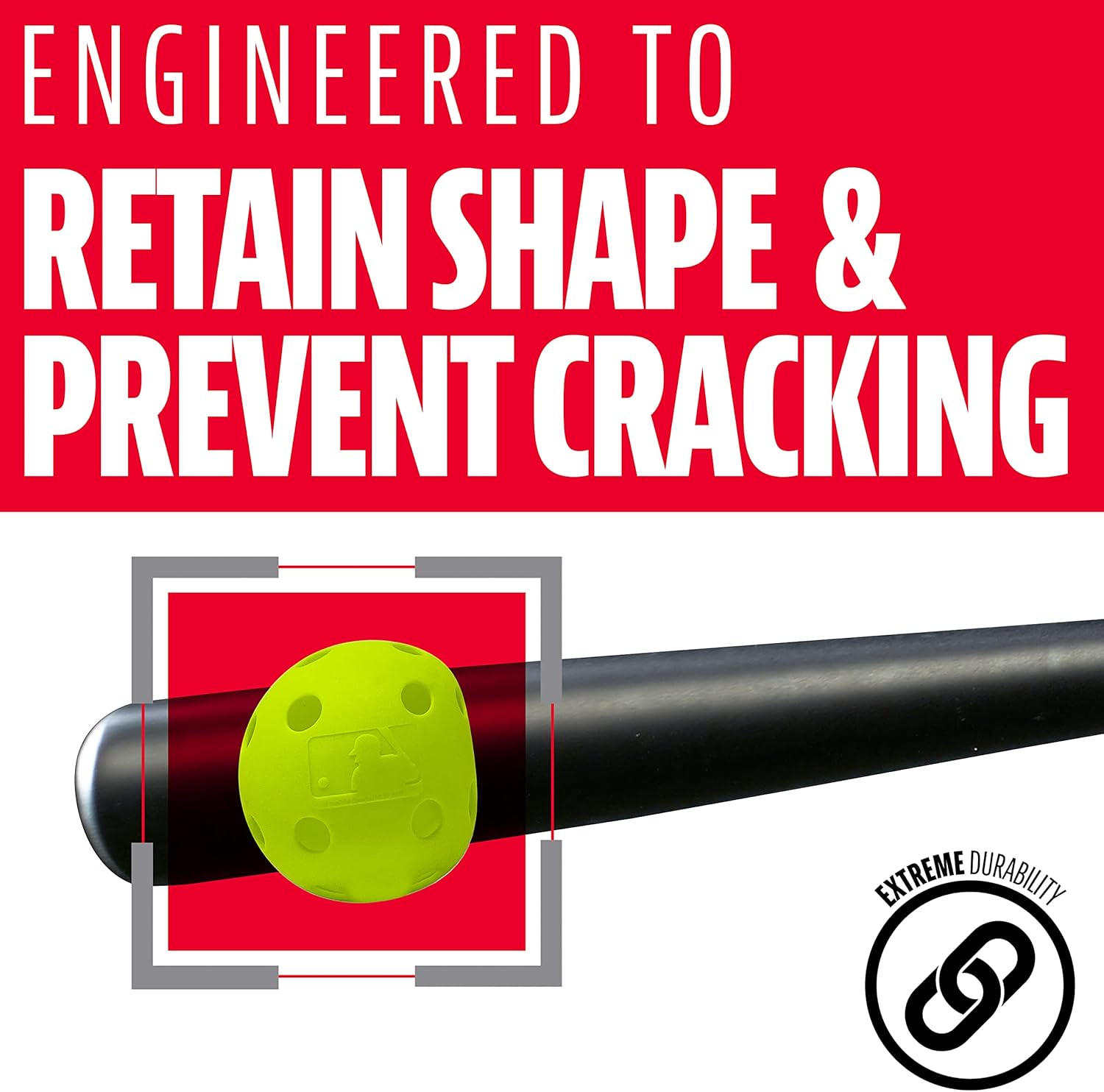 Franklin Sports MLB 9-inch Indestruct-A-Balls Practice Baseballs, Yellow : Sports Fan Baseball Equipment : Sports & Outdoors