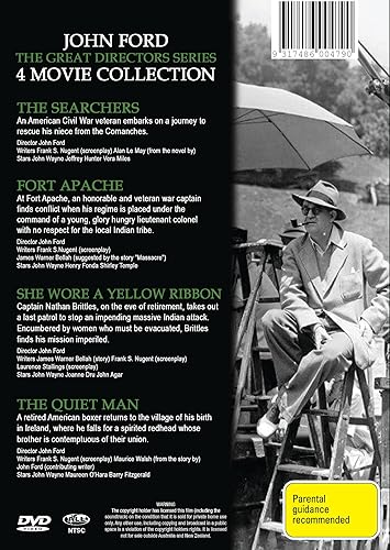 Miniatura 2 de 4 Movies - The Searchers Fort Apache She Wore A Yellow Ribbon The Quiet Man - John Ford & John Wayne Collection - DVD Set