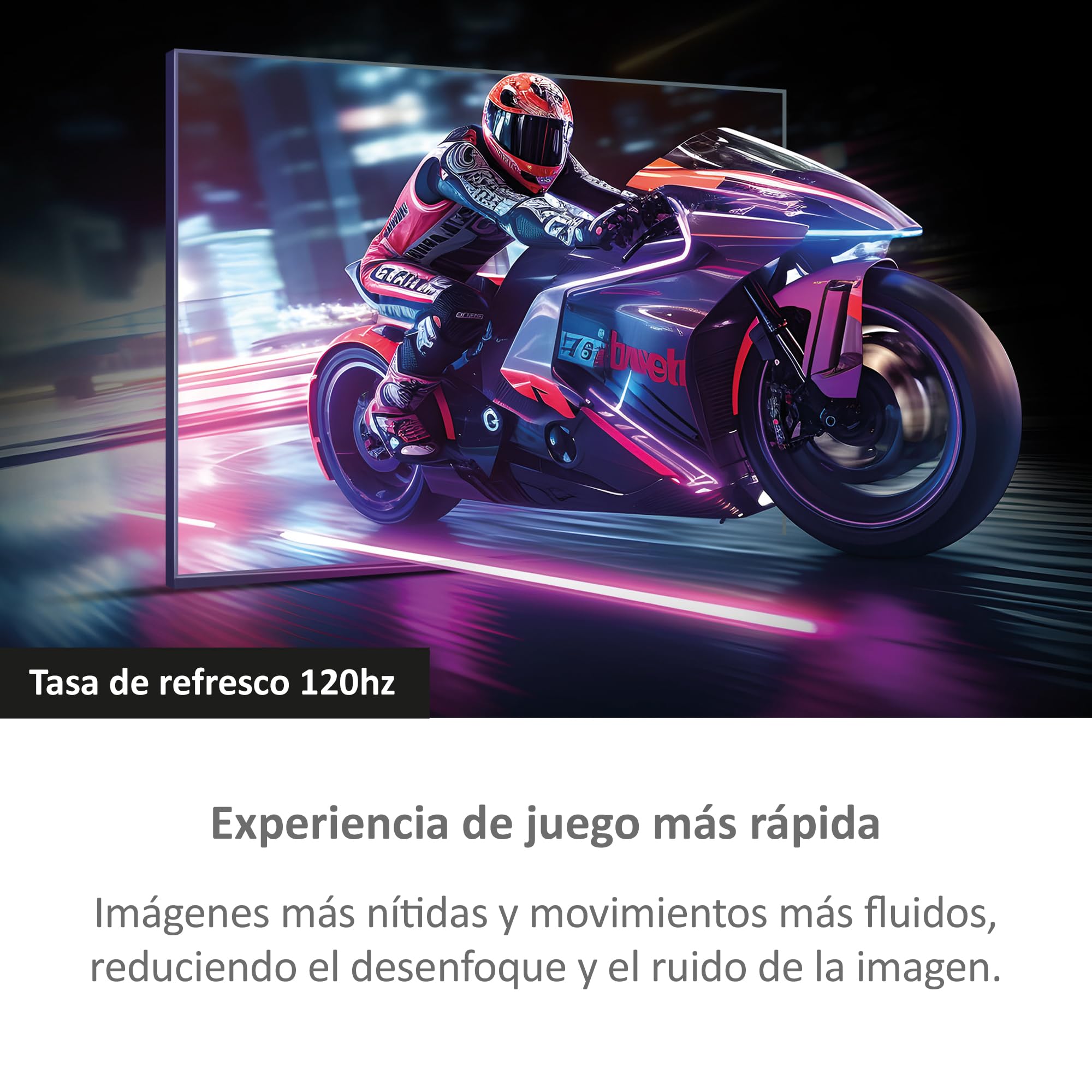 Haier OLED Harman Kardon 4K UHD H65C900UX - 65", Smart TV, Google TV, Dolby Atmos y Dolby Vision, HDR 10, Smart Remote Control, Google Assistant, Bluetooth 5.1, DBX TV, HDMI 2.1 x 4, Sin Marcos, 2024