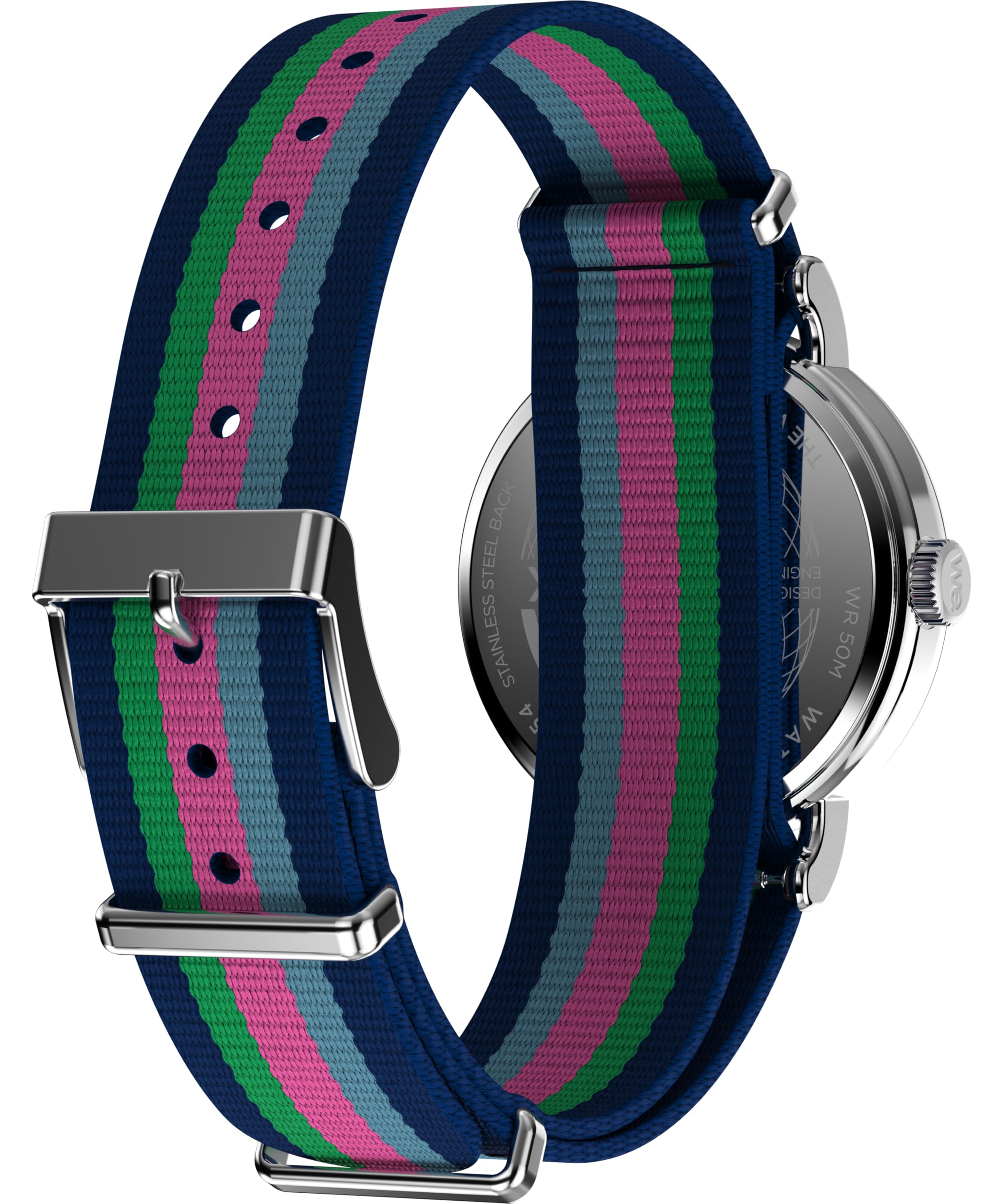 Timex TW2Y55300 - Reloj de Pulsera para Mujer de 37 mm con Correa de Tela