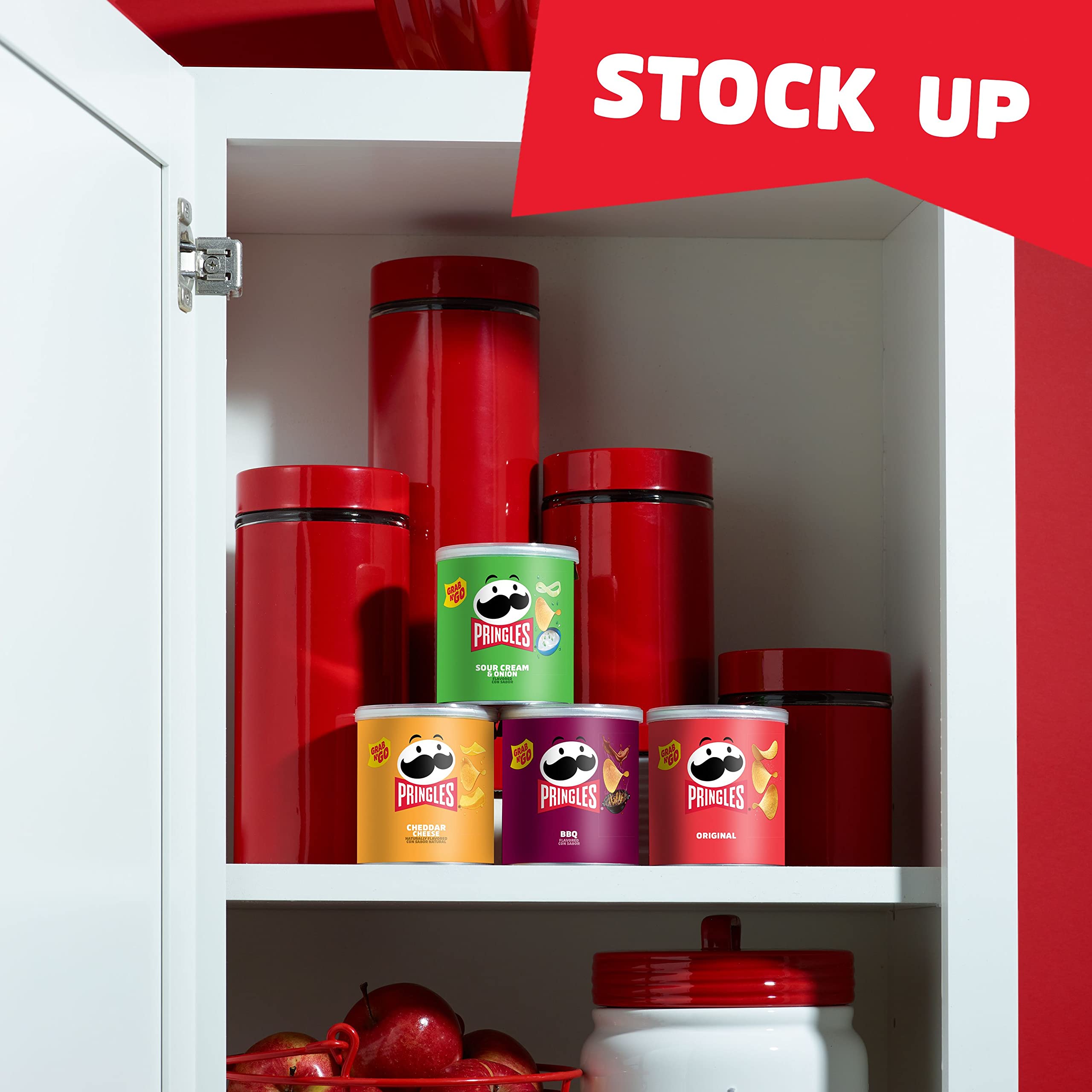 Pringles Potato Crisps Chips, Lunch Snacks, Office and Kids Snacks