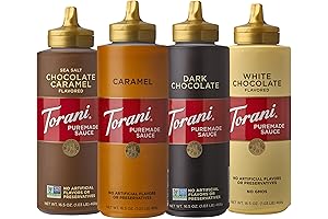 Torani Puremade Sauce Variety Pack: The Perfect Way to Elevate Your Coffee and Dessert Creations