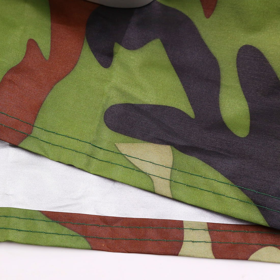 sourcing map Housse de Protection Bâche pour Moto Scooter Couverture Etanche Imperméable en Polyester 190T protège votre moto de la pluie, Rayon UV, poussière, Taille: XXL, Couleur: Camouflage