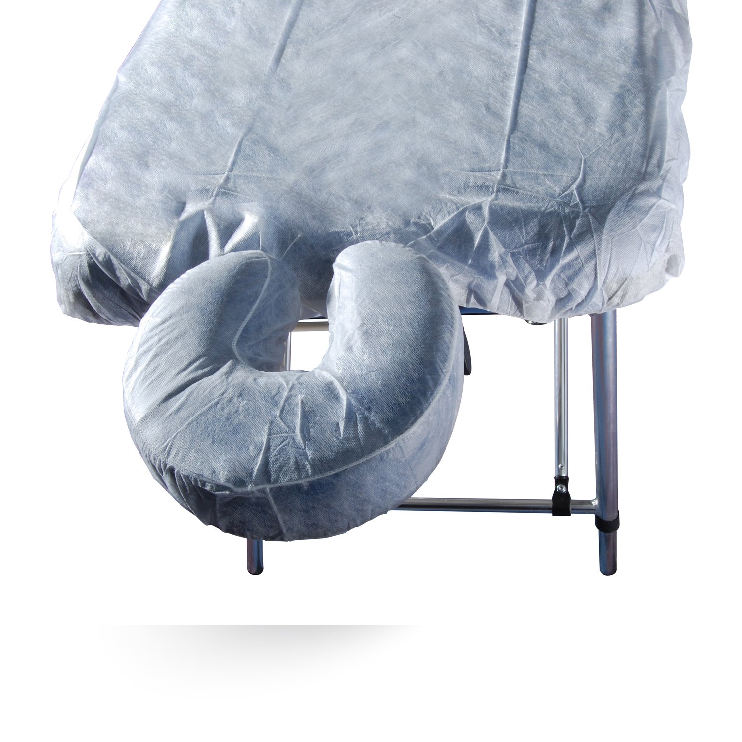 Master Massage Disposable Fitted Soft Headrest Cover for Massage Table Face Pillow Cushion 50 Pcs