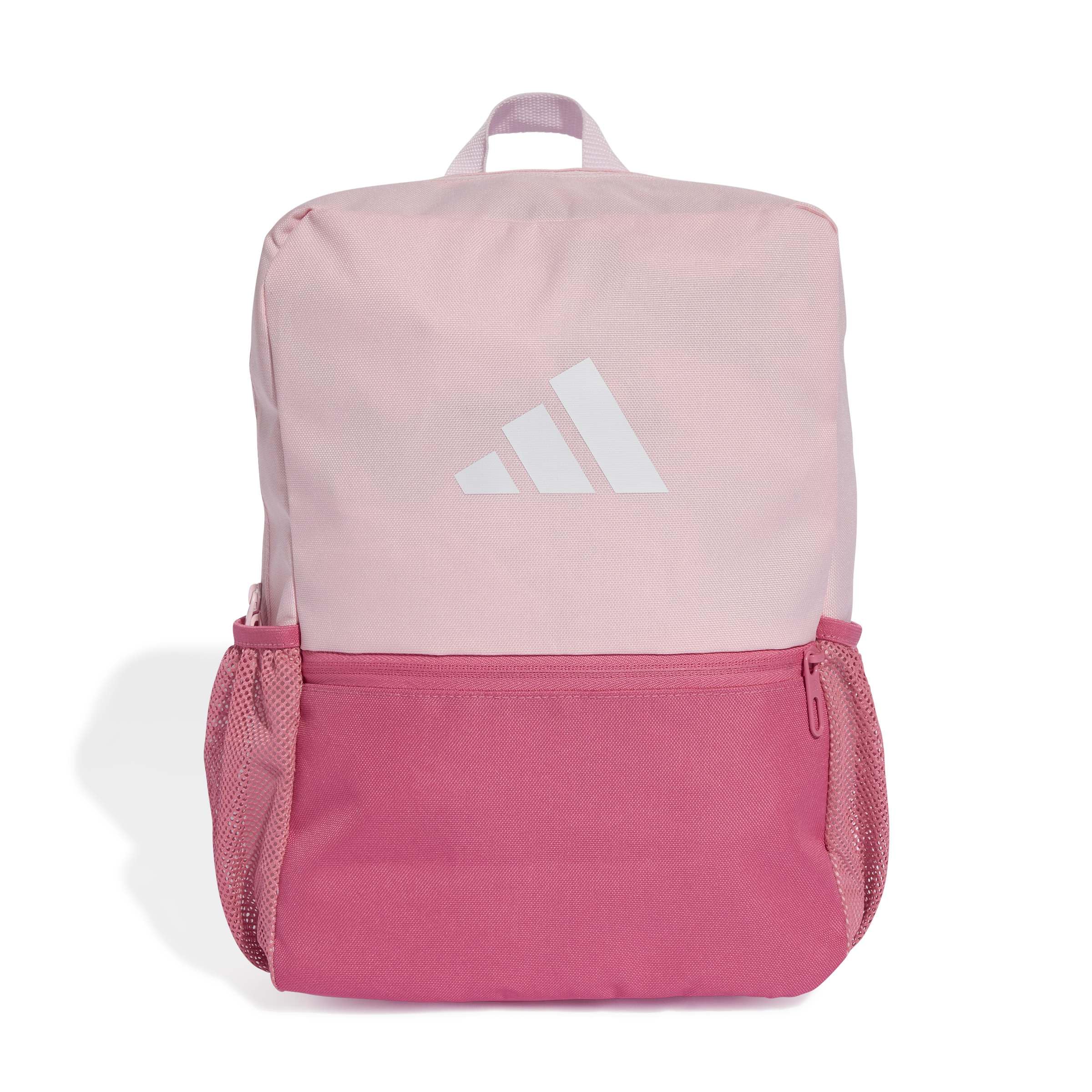 adidas Unisex Kids Seasonal Essentials Colourblock Backpack Backpack One Size Clear Pink/Pink Fusion