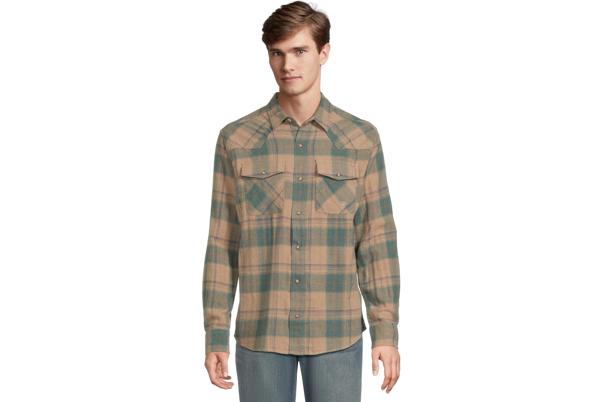 Мужская рубашка Ariat Huxlee Retro Fit Shirt