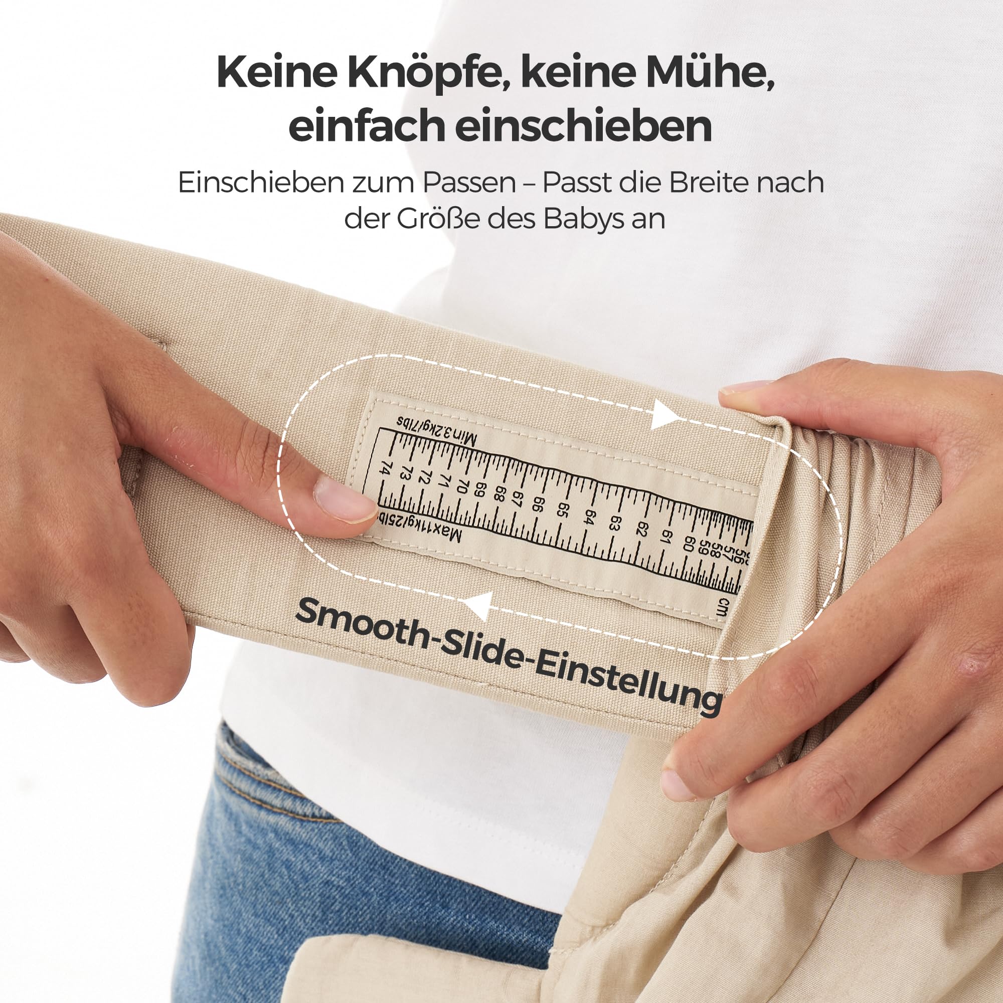 Momcozy Babytrage Neugeborene ab Geburt | Ergonomische Tragehilfe mit Nackenstütze