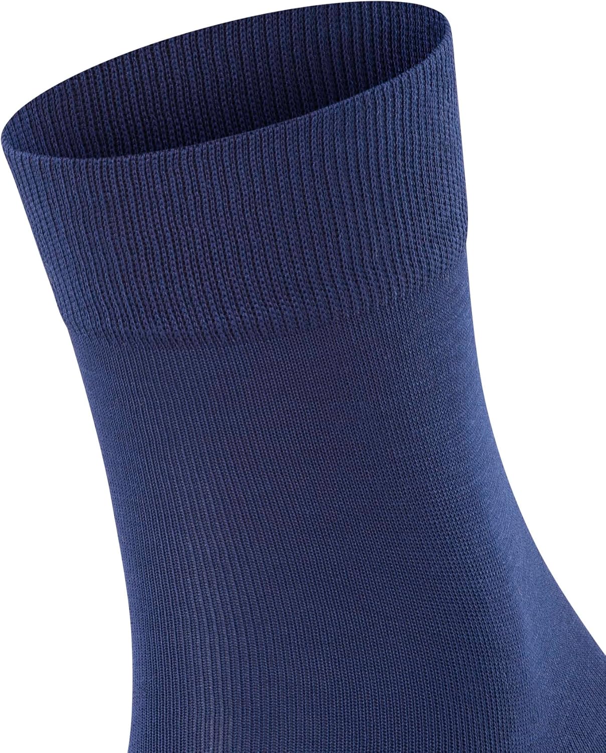 FALKE Men's Tiago Short Socks, Fil D'Ecosse Cotton, High Ankle, Blue (Royal Blue 6000), 11-12, 1 Pair