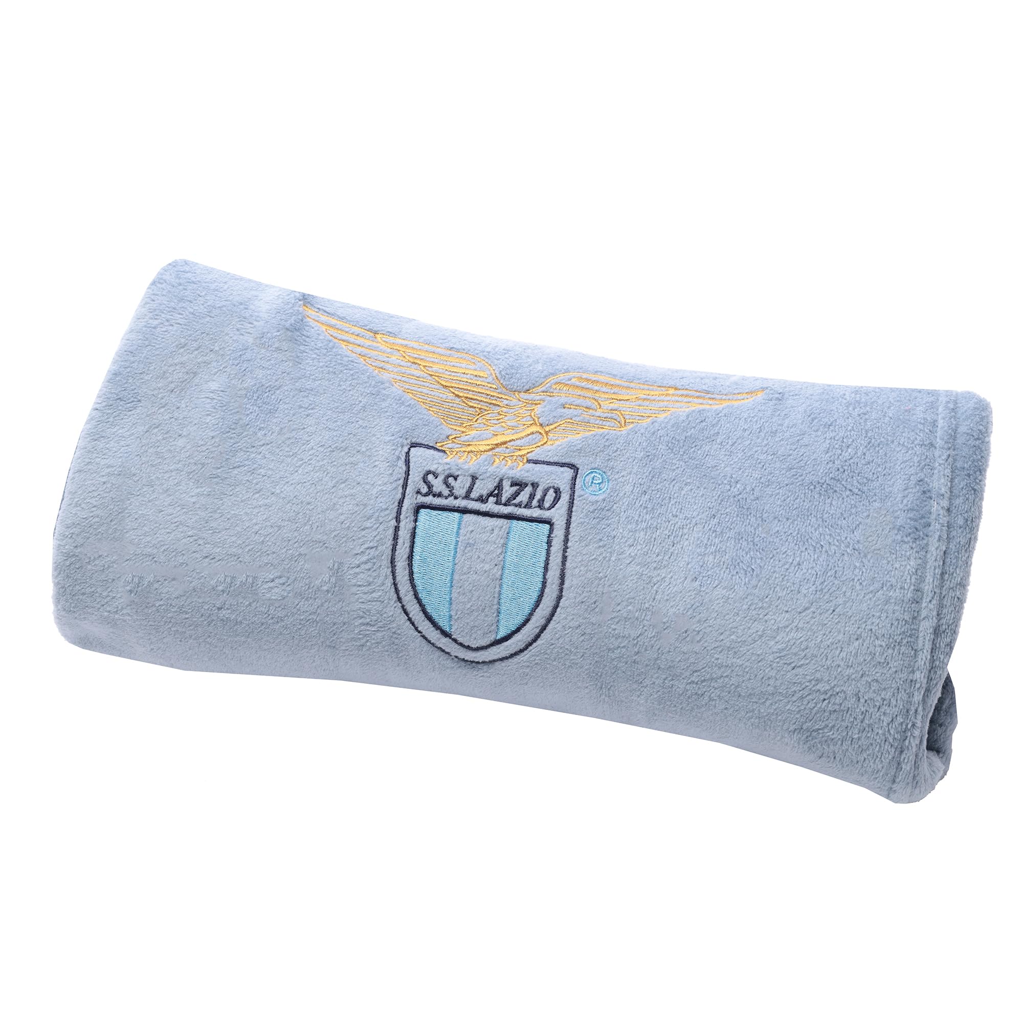 Plaid Ufficiale Lazio 100x150cm - Coral Pile, Celeste, Per Tifosi - Foto 8