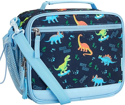 Miniatura 14 de Bolsa de almuerzo Choco Mocha de teñido anudado para niños, lonchera para niñas, loncheras para la escuela, bolsa de almuerzo con paquetes de hielo