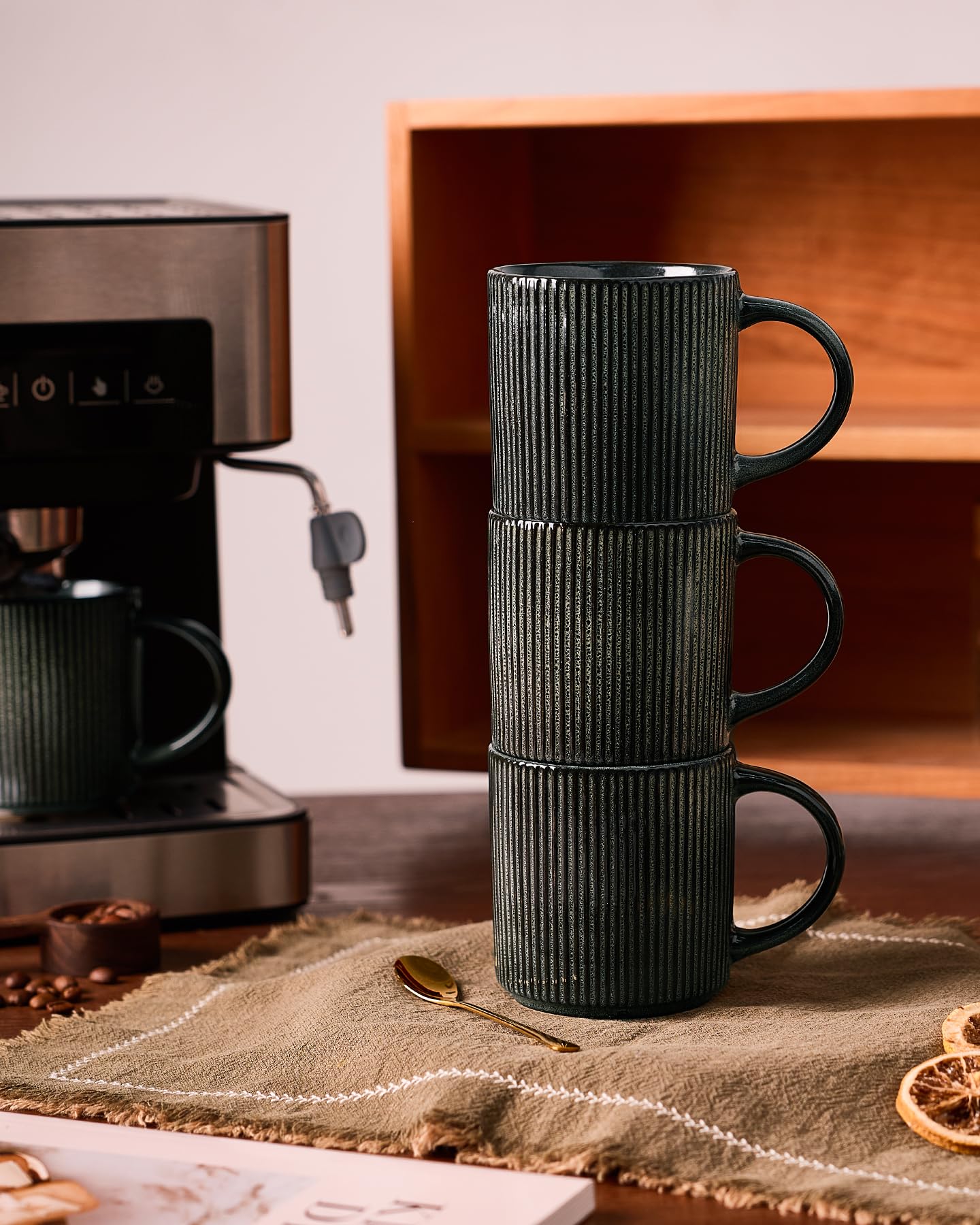 famiware Star Kaffeetassen Set für 4