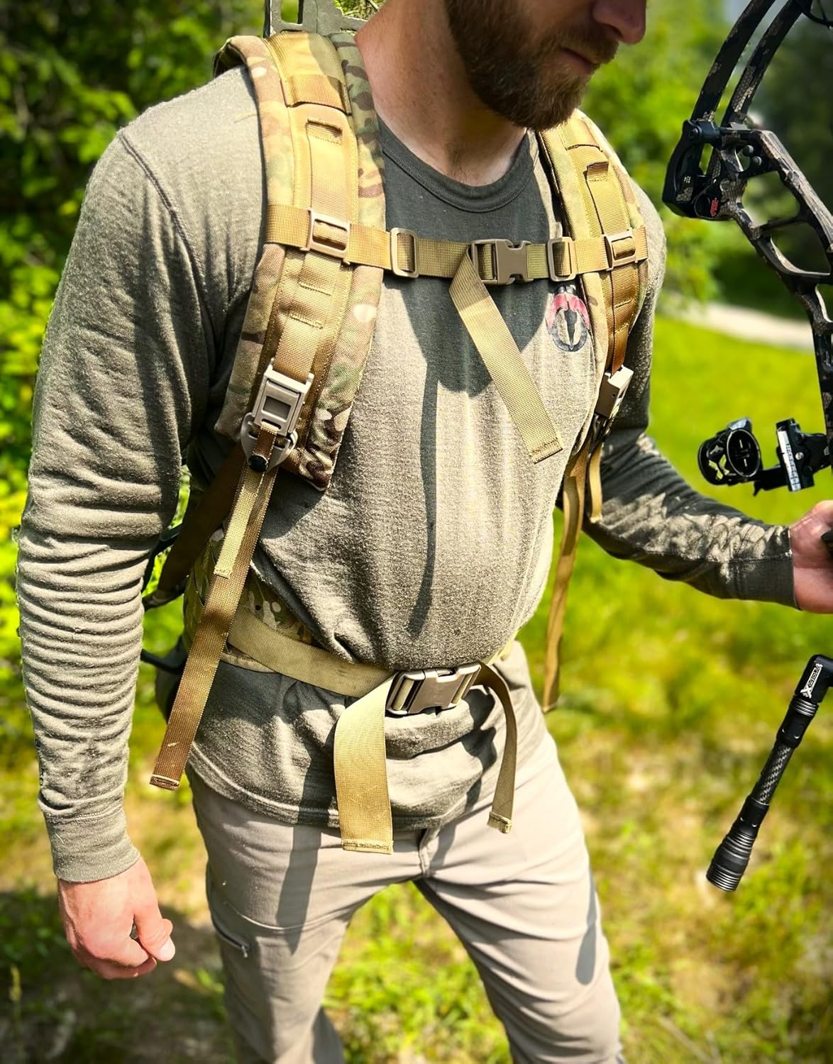 HANG N' BANG Tree Stand Transport Straps/Waste Belt