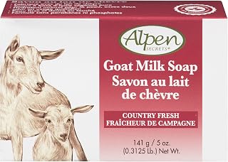 Alpen Secrets Country Fresh Goat Milk Moisturizing Soap (Pack of 24) Country Fresh 0.31 pounds