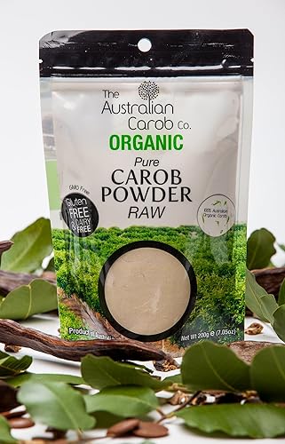 POLVO DE CAROB ORGÁNICO RAW AUSTRALIANO