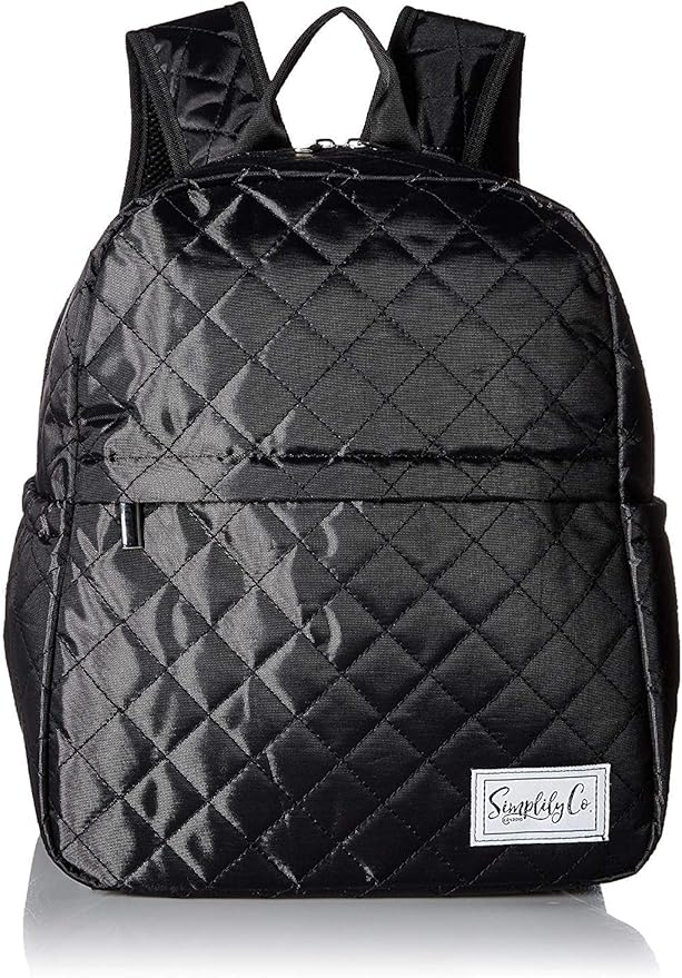 Amazon.com: Insulated Mini Backpack Lunch Bag w/Padded Straps & Drink ...
