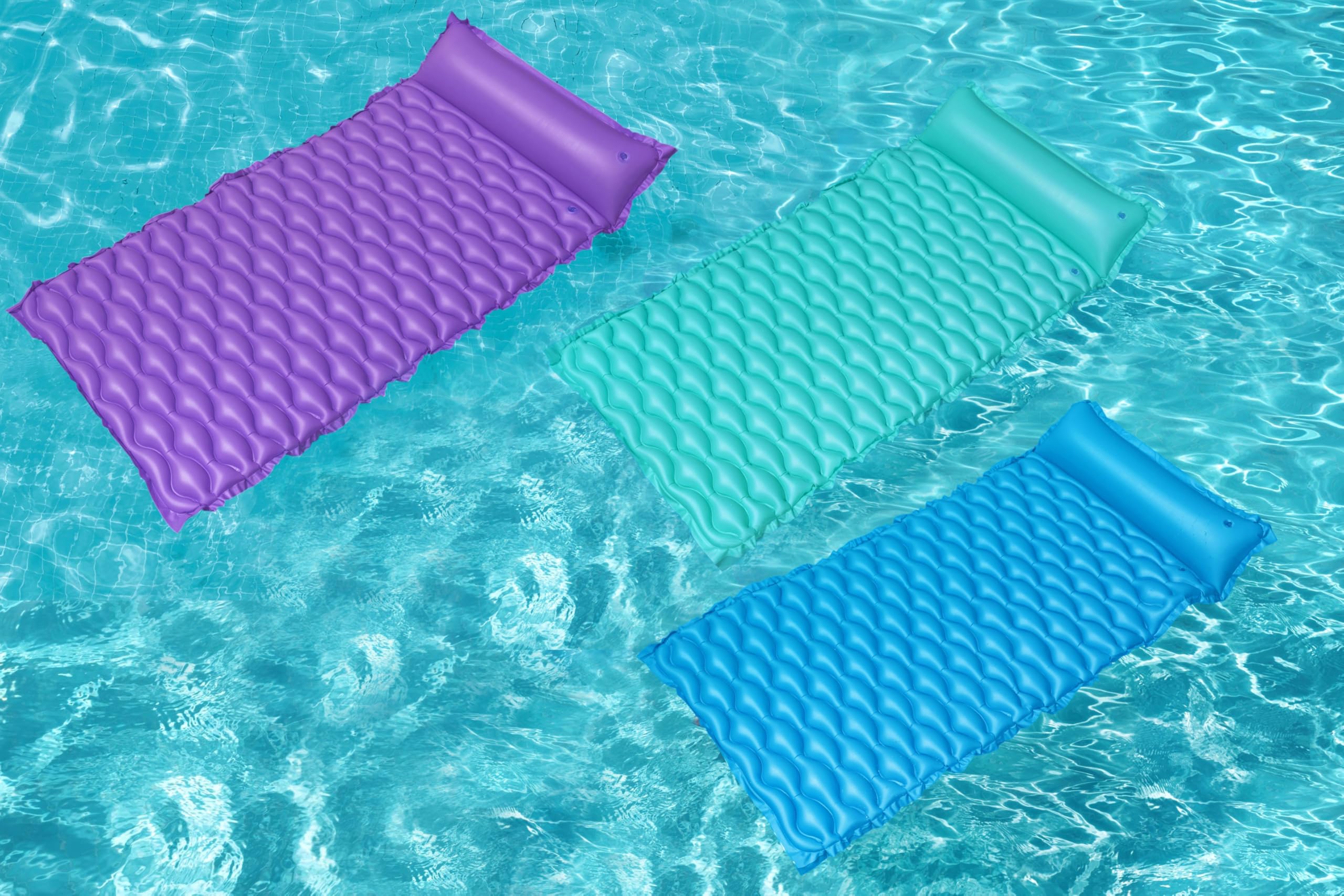 Bestway 44020 Materassino Galleggiante Float 'n Roll da 155x77x19 cm