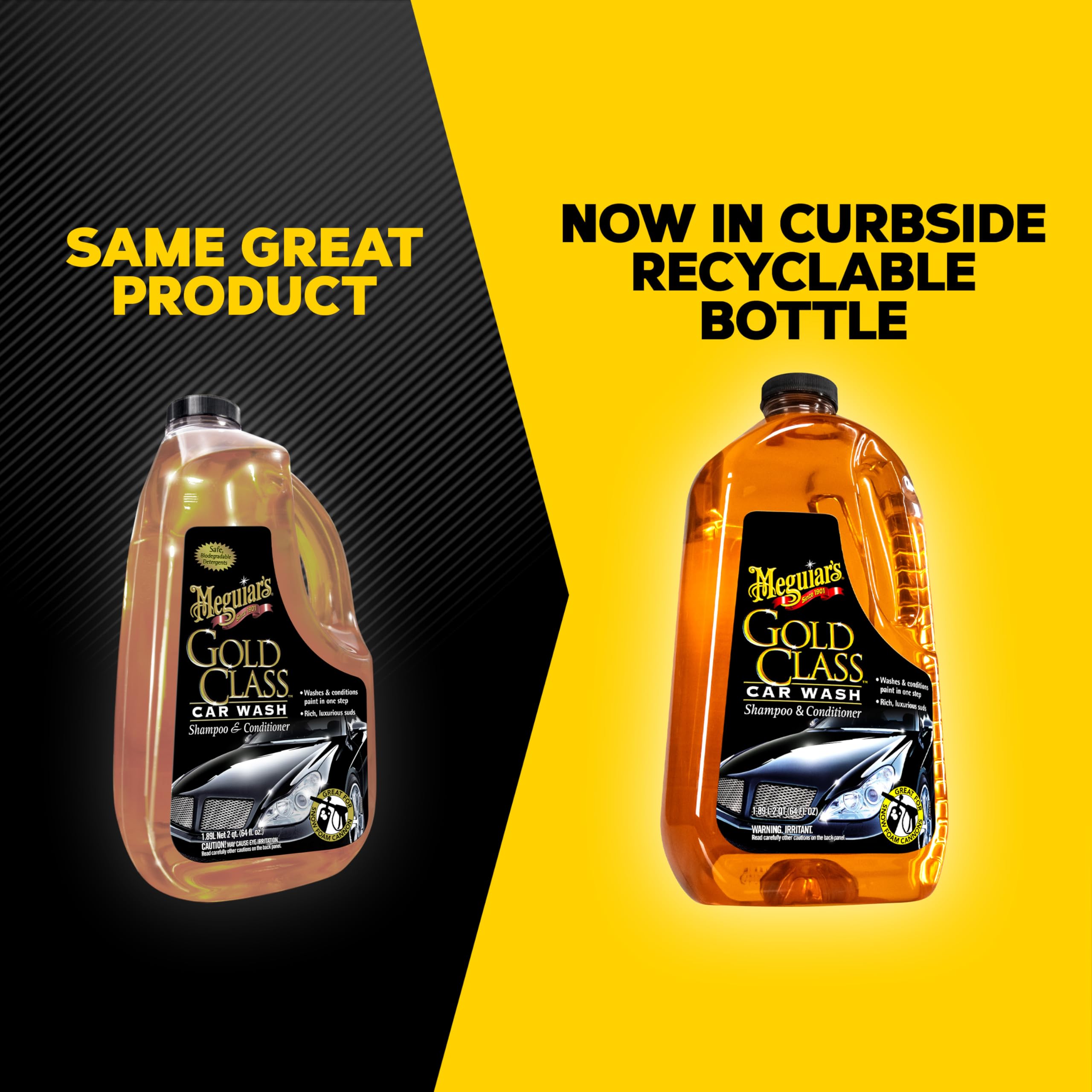 Amazon.co.jp: Meguiar's G7164 ゴールドクラス 洗車シャンプー