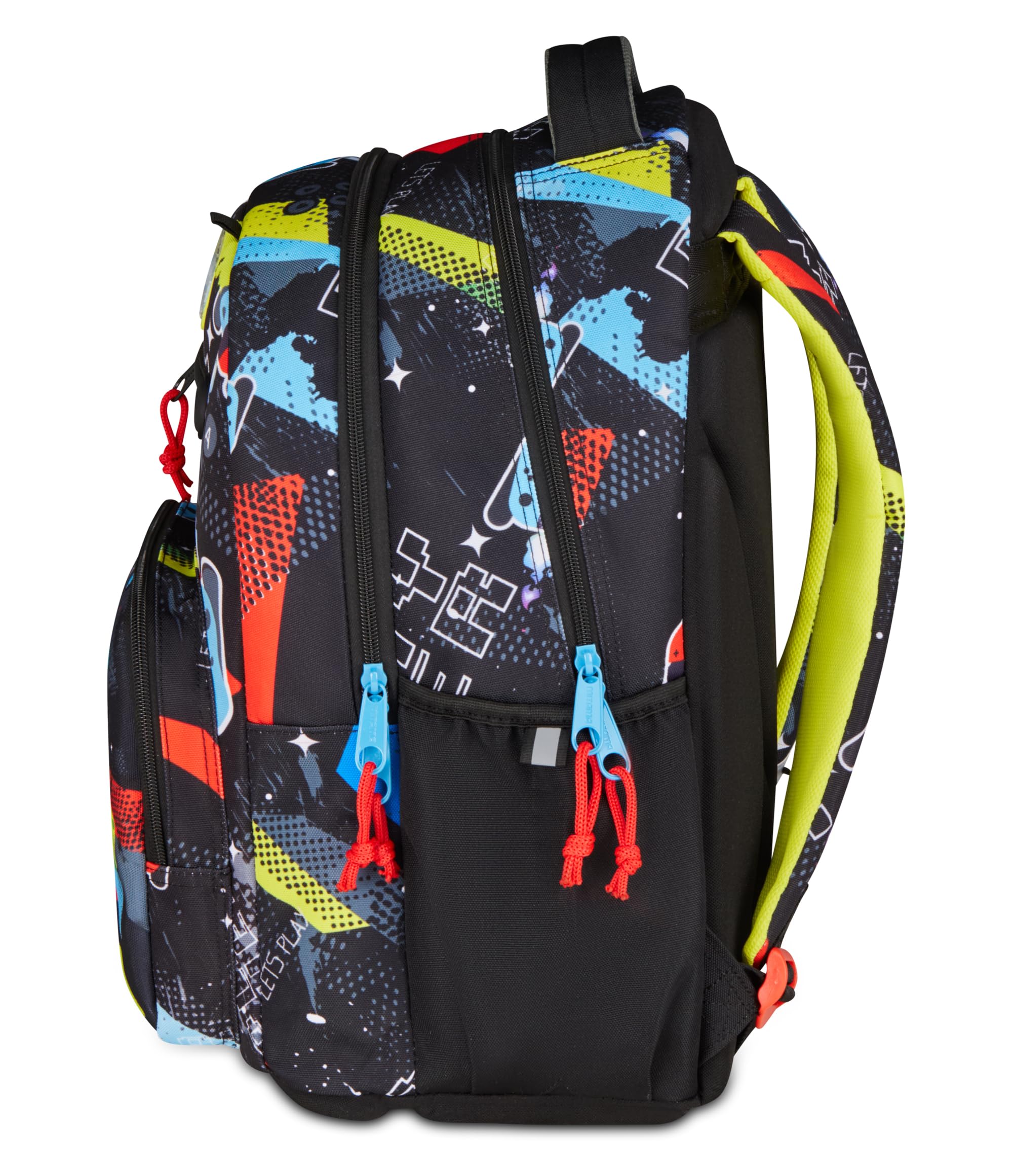 Mitama Zaino Scuola Elementare New Plus SmartPlay, Extra Capienza, Bambini e Bambine, Tasca Porta Borraccia, Schienale Imbottito, rosa