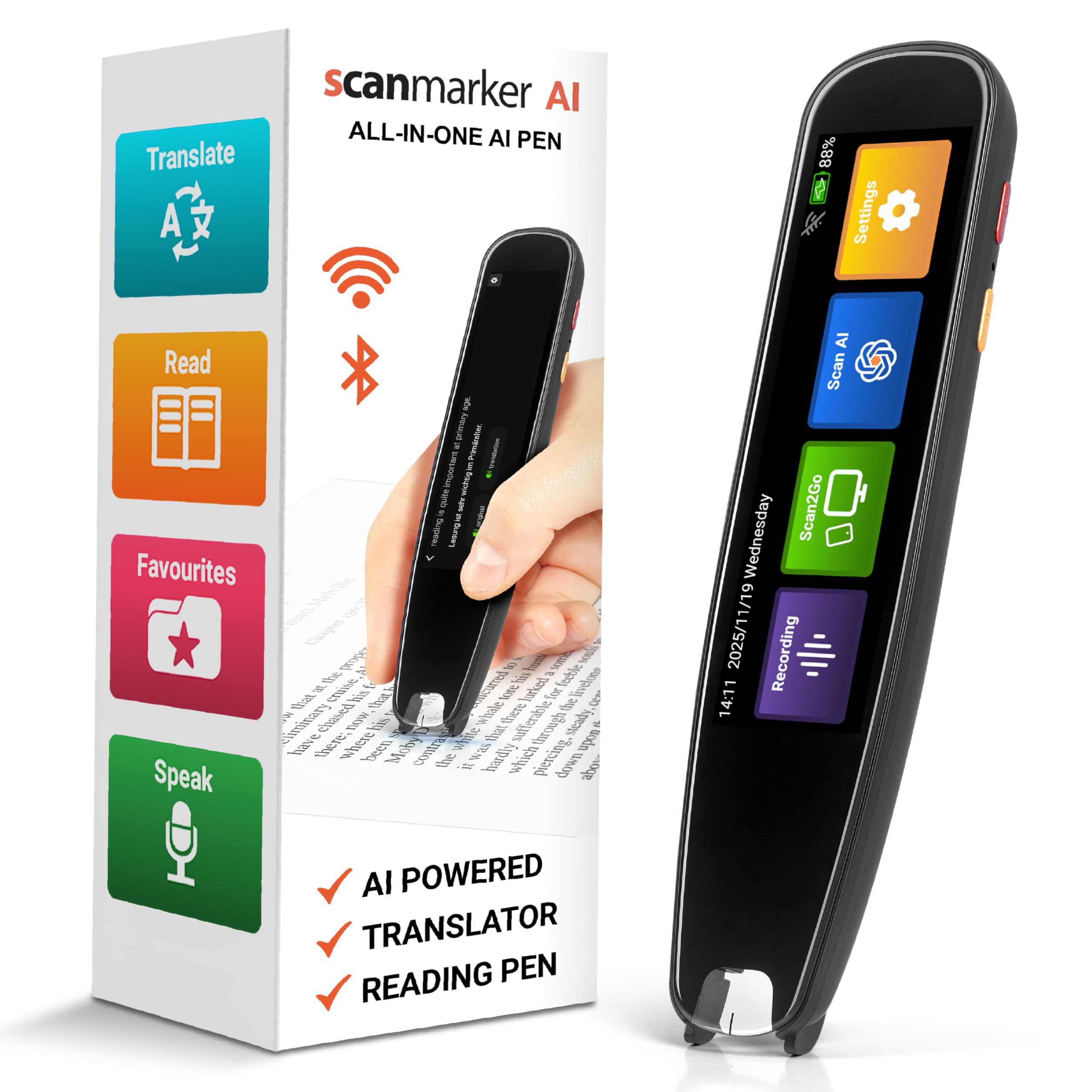 Benefits of using AI translation devices for text