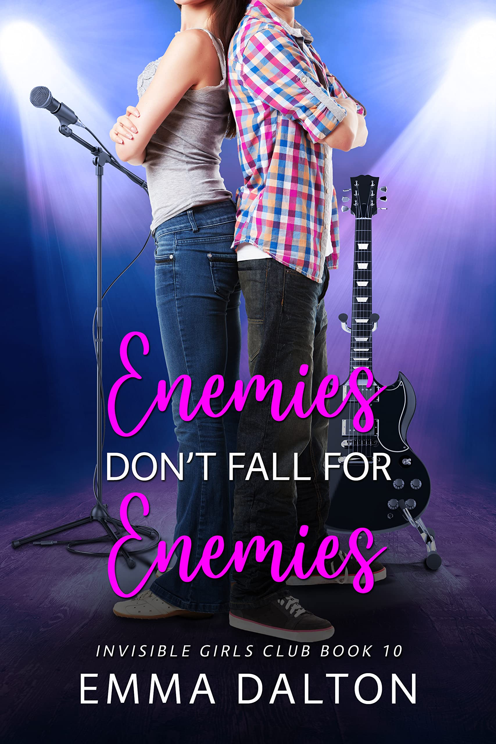 Enemies Don’t Fall For Enemies (Invisible Girls Club, Book 10)