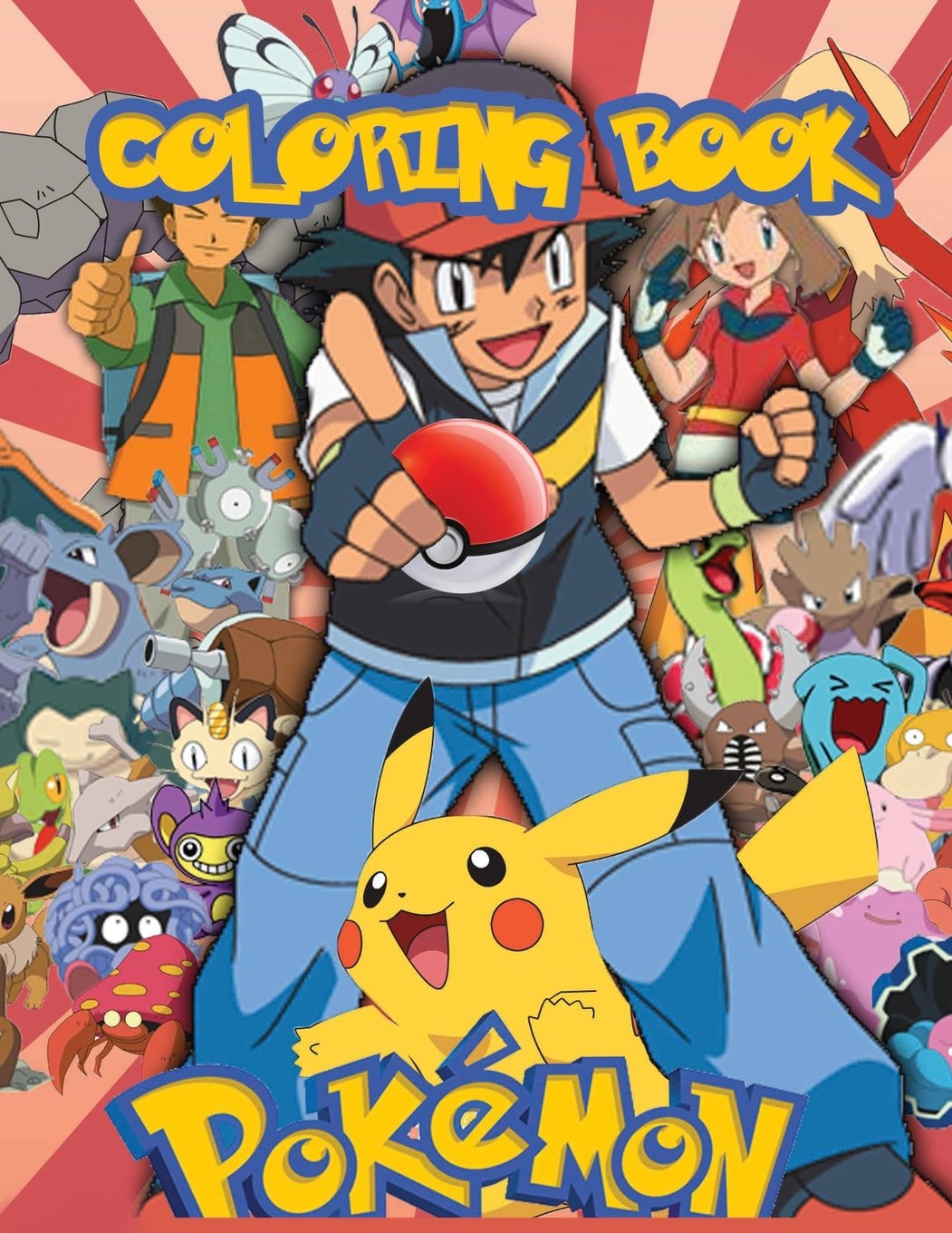 Buy Pokémon Coloring Book Fantastic Coloring Pages! Contains All the