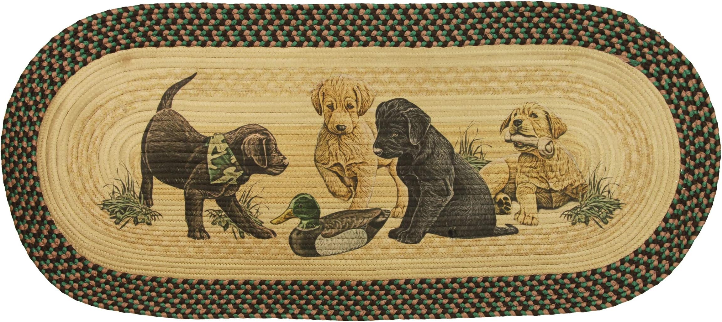 Mallard Duck Trees Throw Rugs Duck Hunting Area Rugs Wild Animal Floor Carpet Bath