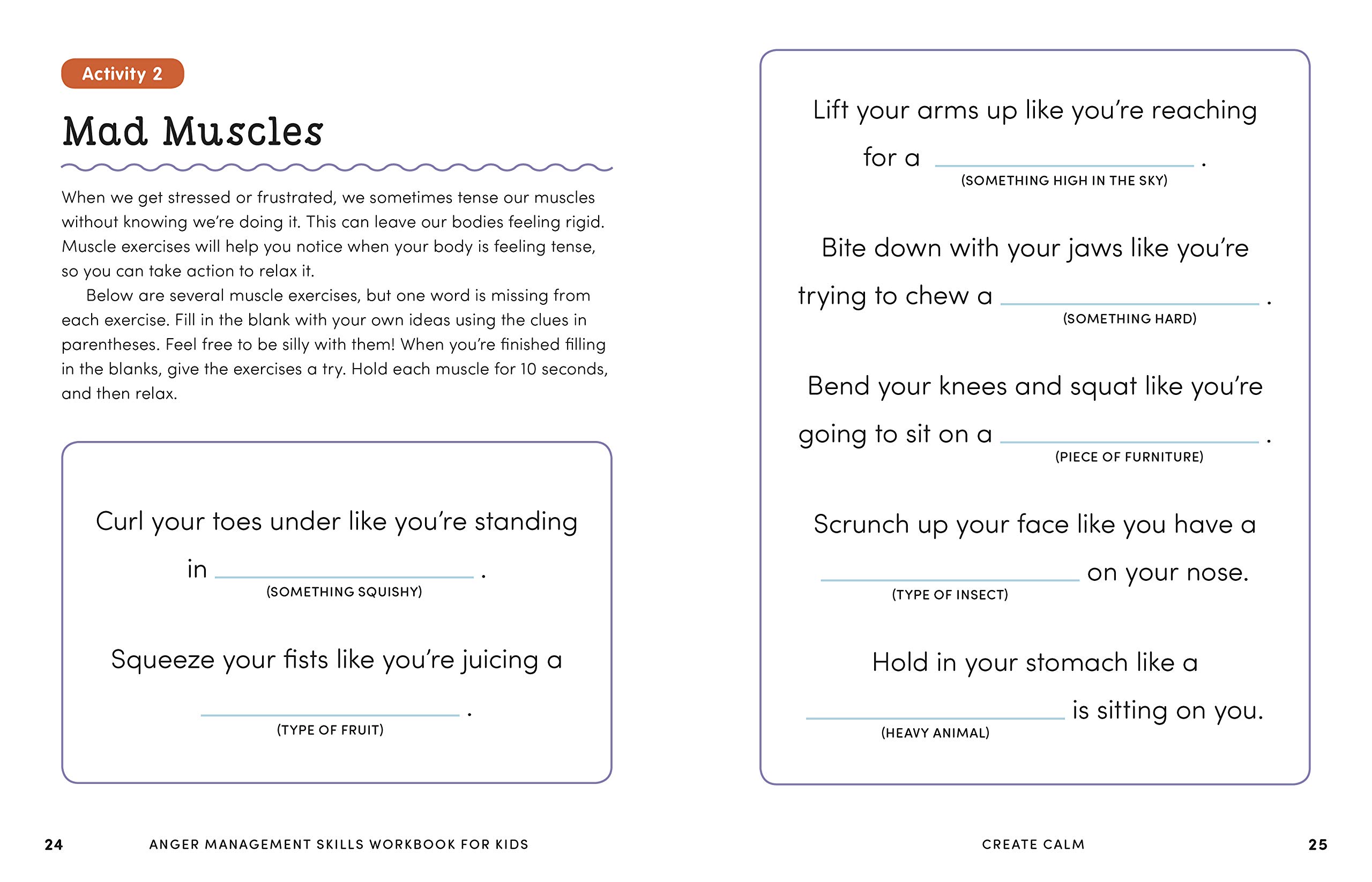 Anger Management Skills Workbook for Kids: 40 Awesome Activities to Help Children Calm Down, Cope, and Regain Control