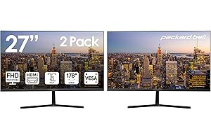 Exceptional Dual GHD Monitor Experience with Packard Bell