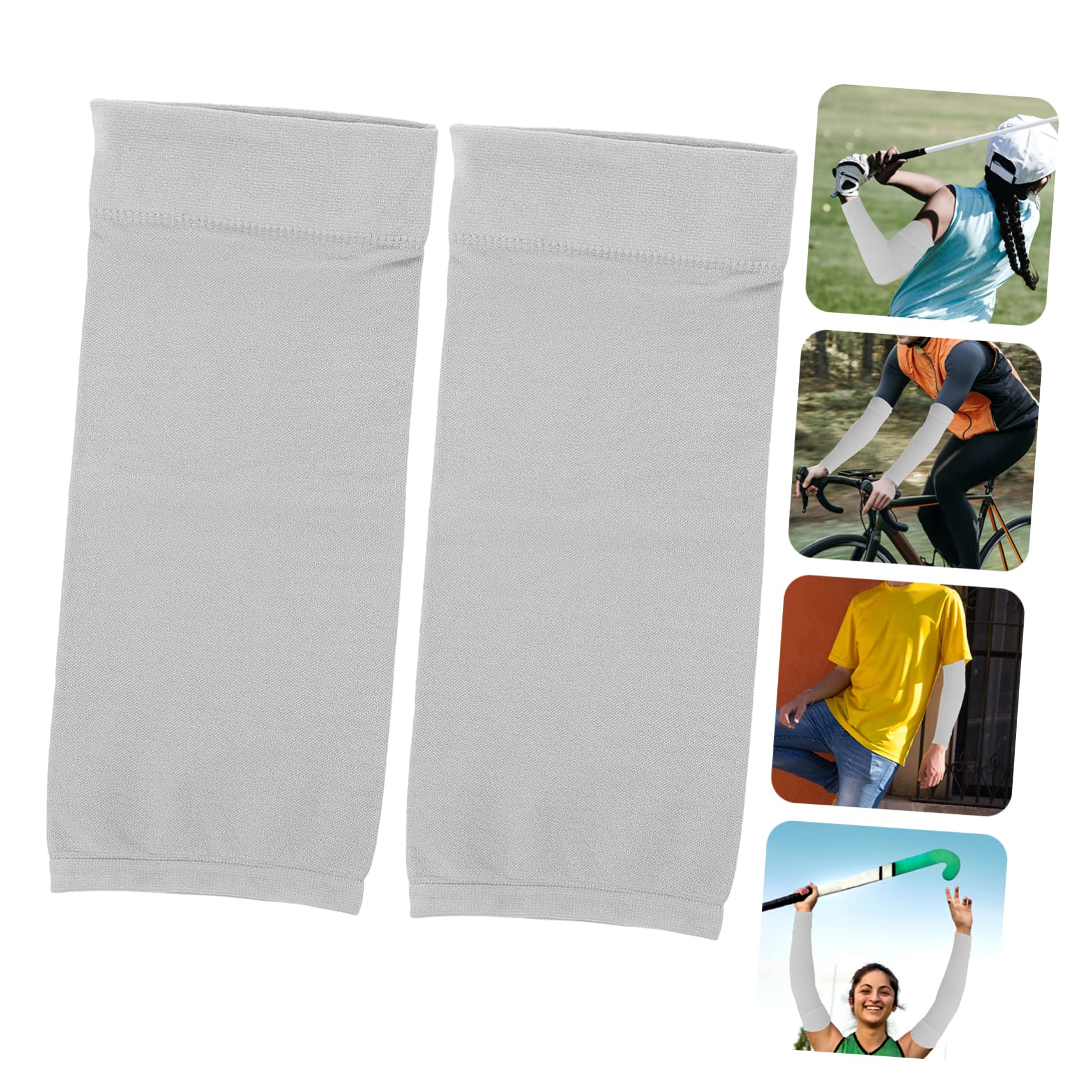 FRCOLOR Multi-functional Elbow Sleeves Summer Wristbands Elastic Protective for Weightlifting Sports Daily Activities