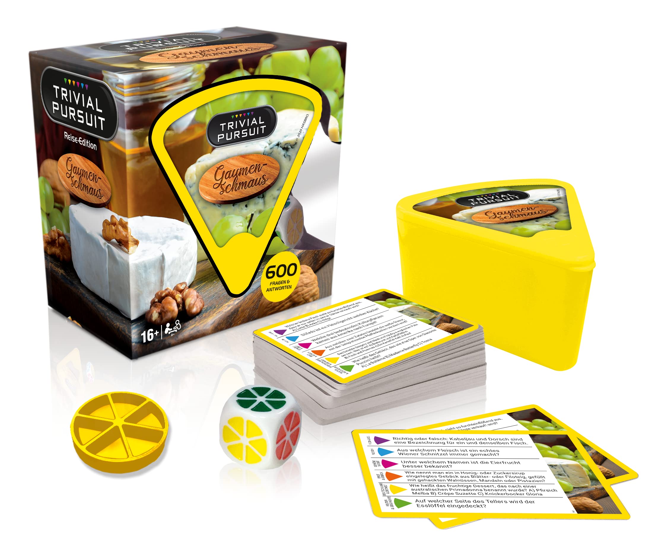 Trivial Pursuit Mini Multipack - 4 Jahrzehnte Quizspiele (80er-2010er) Englisch, Ab 16 Jahren