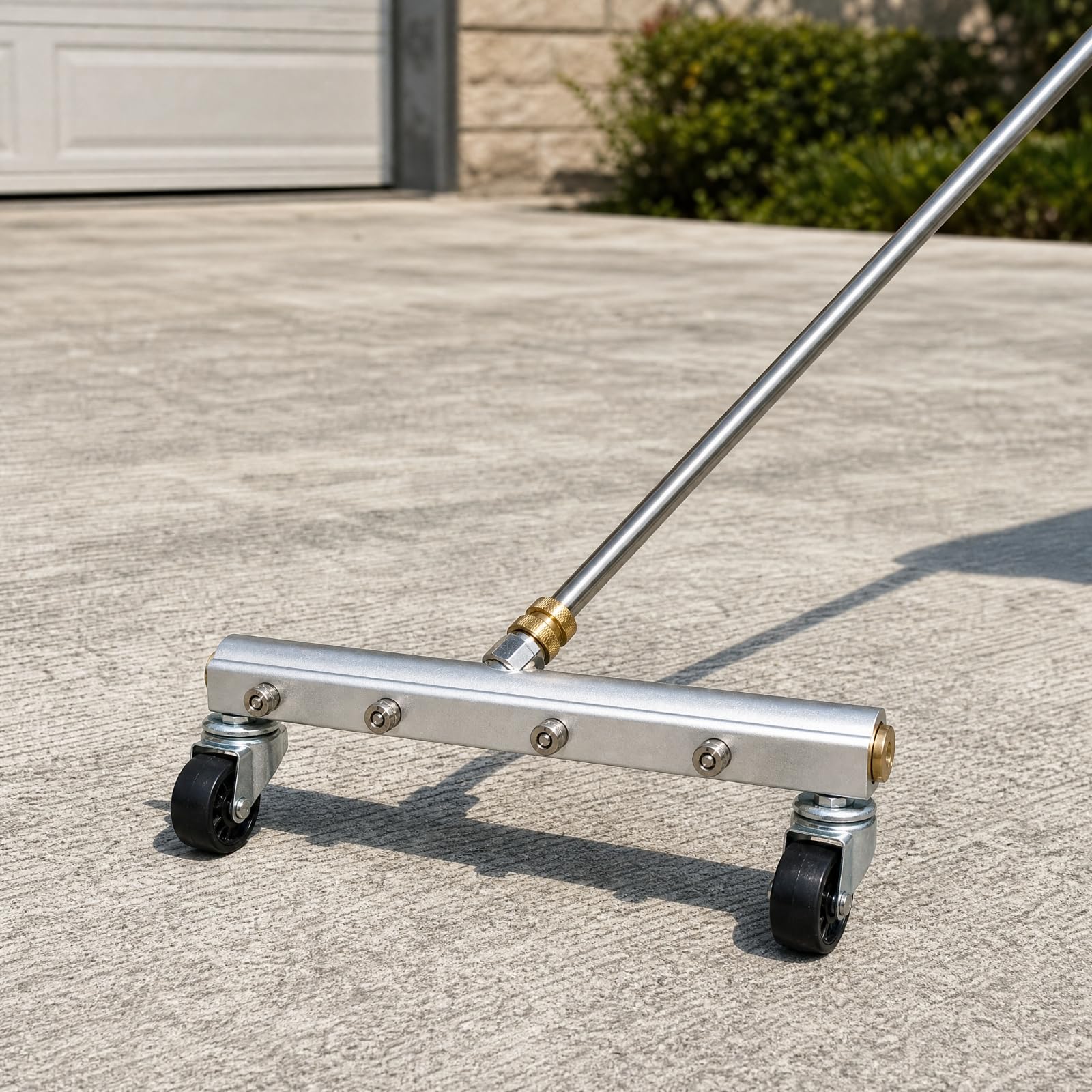 LOVIVER Pulitore Sottocarro Alta Pressione con Attacco Rapido per Pavimenti Esterni, Garage